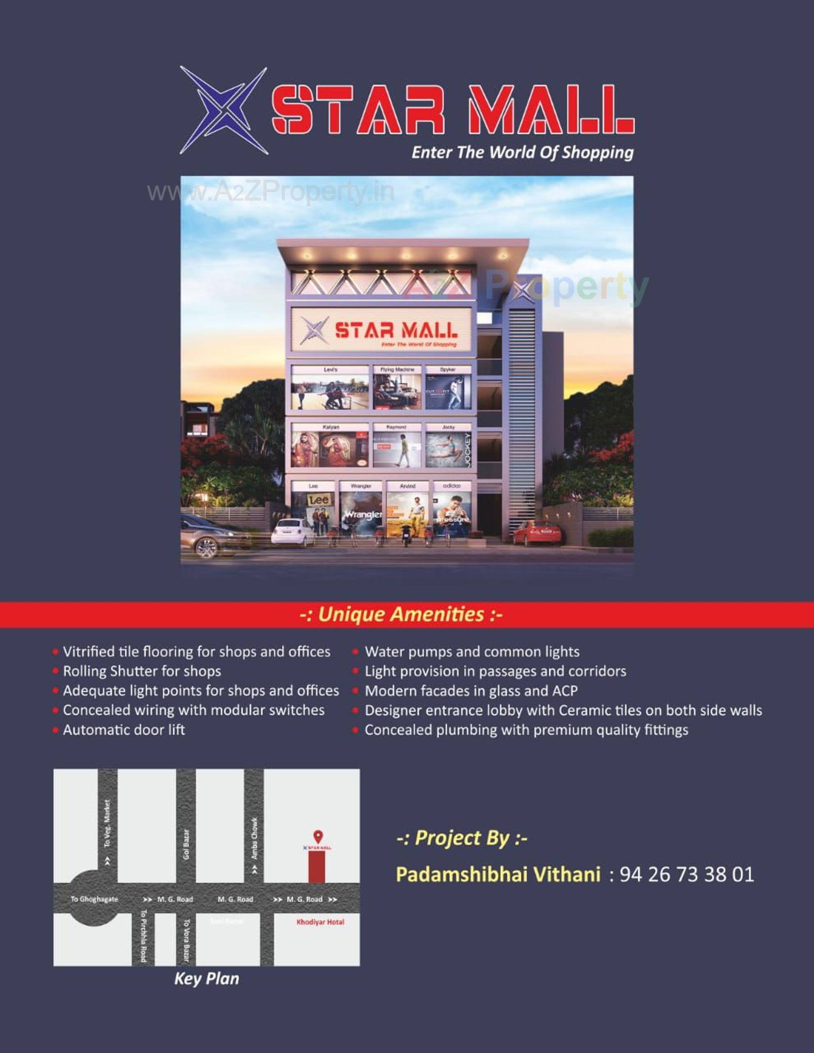  of real estate project Star Mall located at Bhavnagar, Bhavnagar, Gujarat