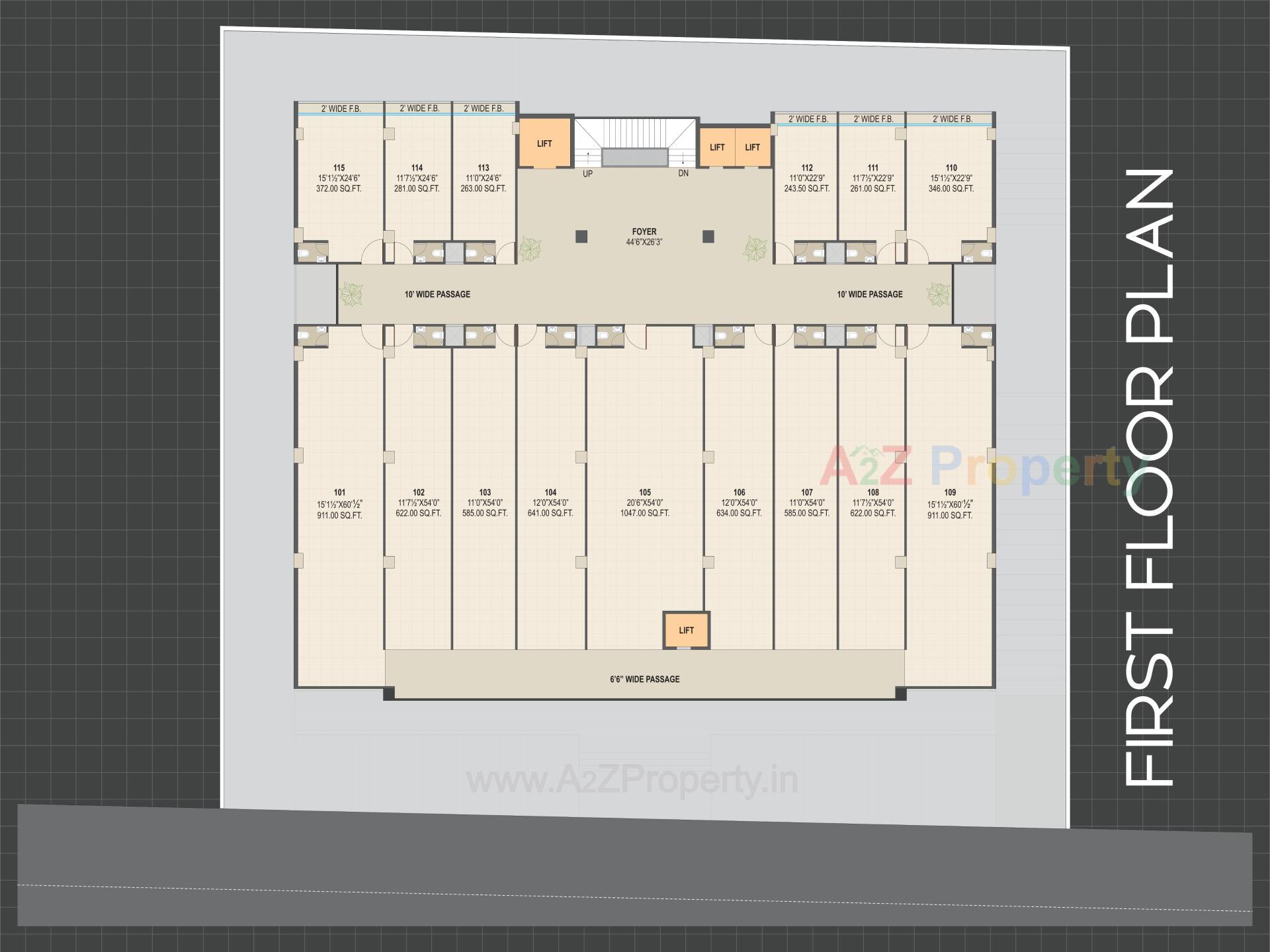Layout of real estate project Sumeru Prime located at Bhavnagar, Bhavnagar, Gujarat