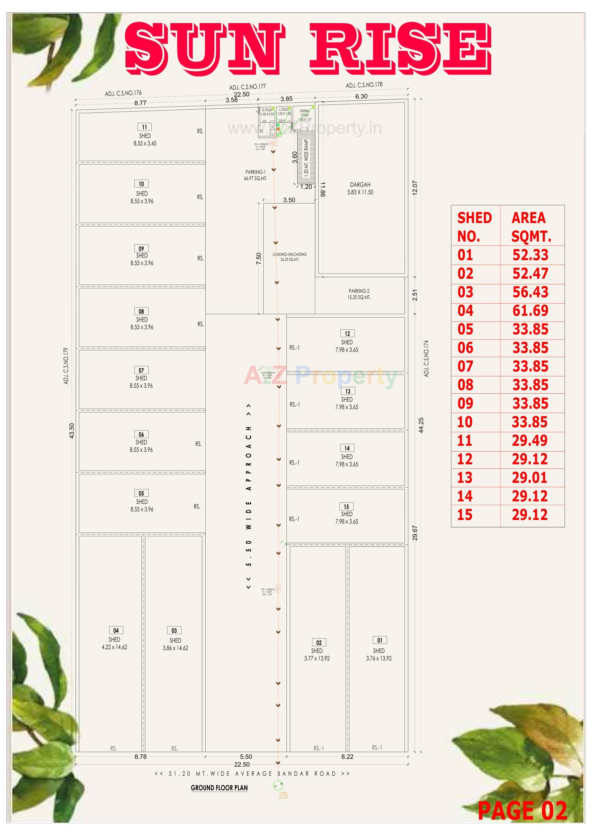  of real estate project Sunrise located at Bhavnagar, Bhavnagar, Gujarat