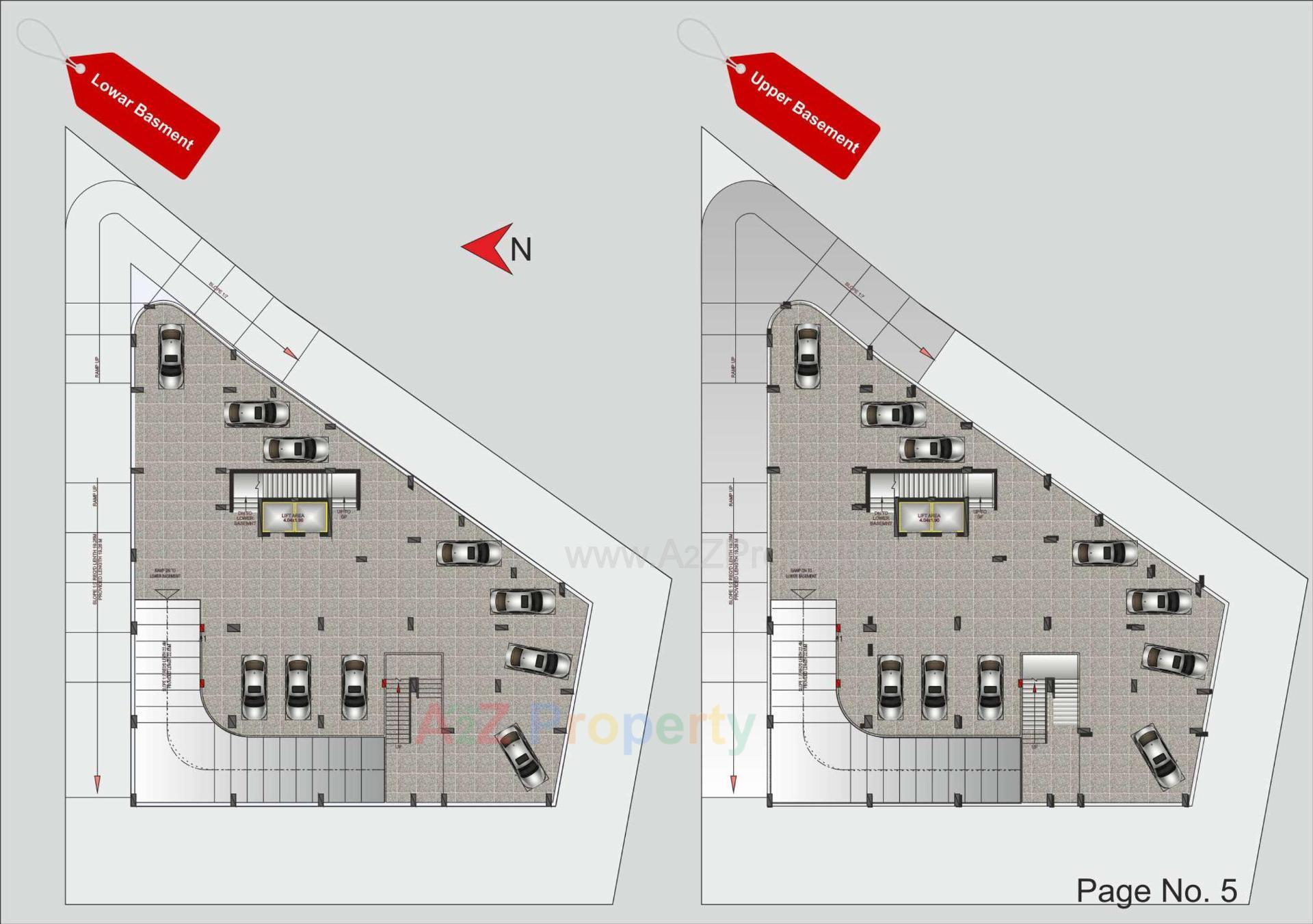 Layout of real estate project Suvarnabhumi Heights located at Bhavnagar, Bhavnagar, Gujarat