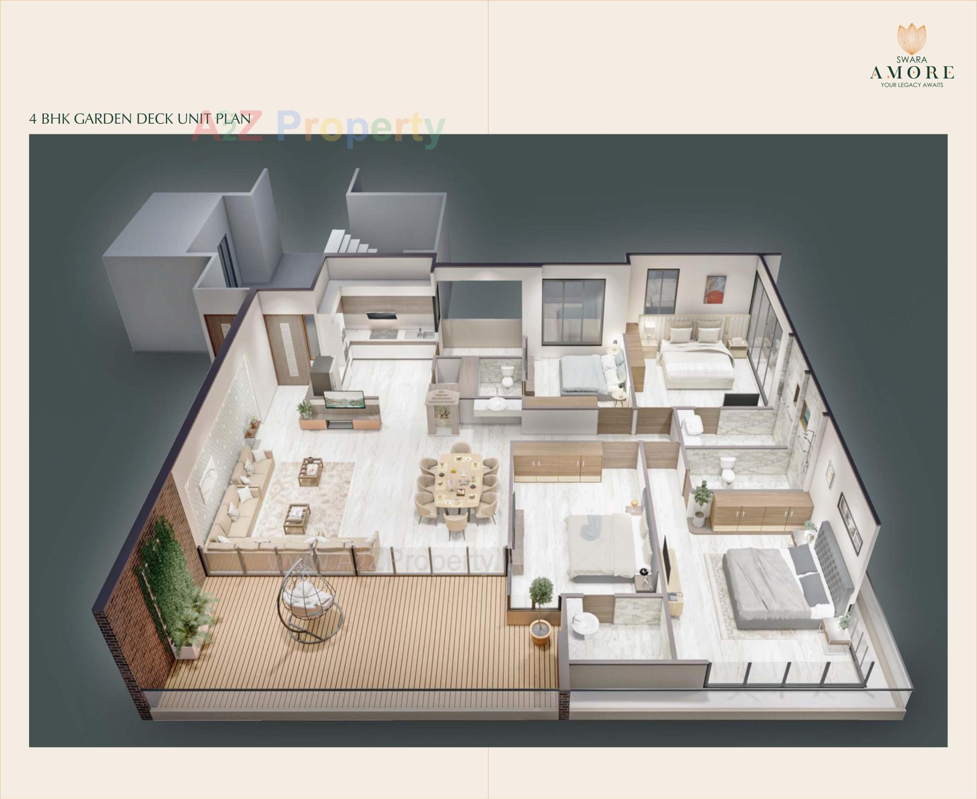 Layout of real estate project Swara Amore located at Takhteshwar, Bhavnagar, Gujarat