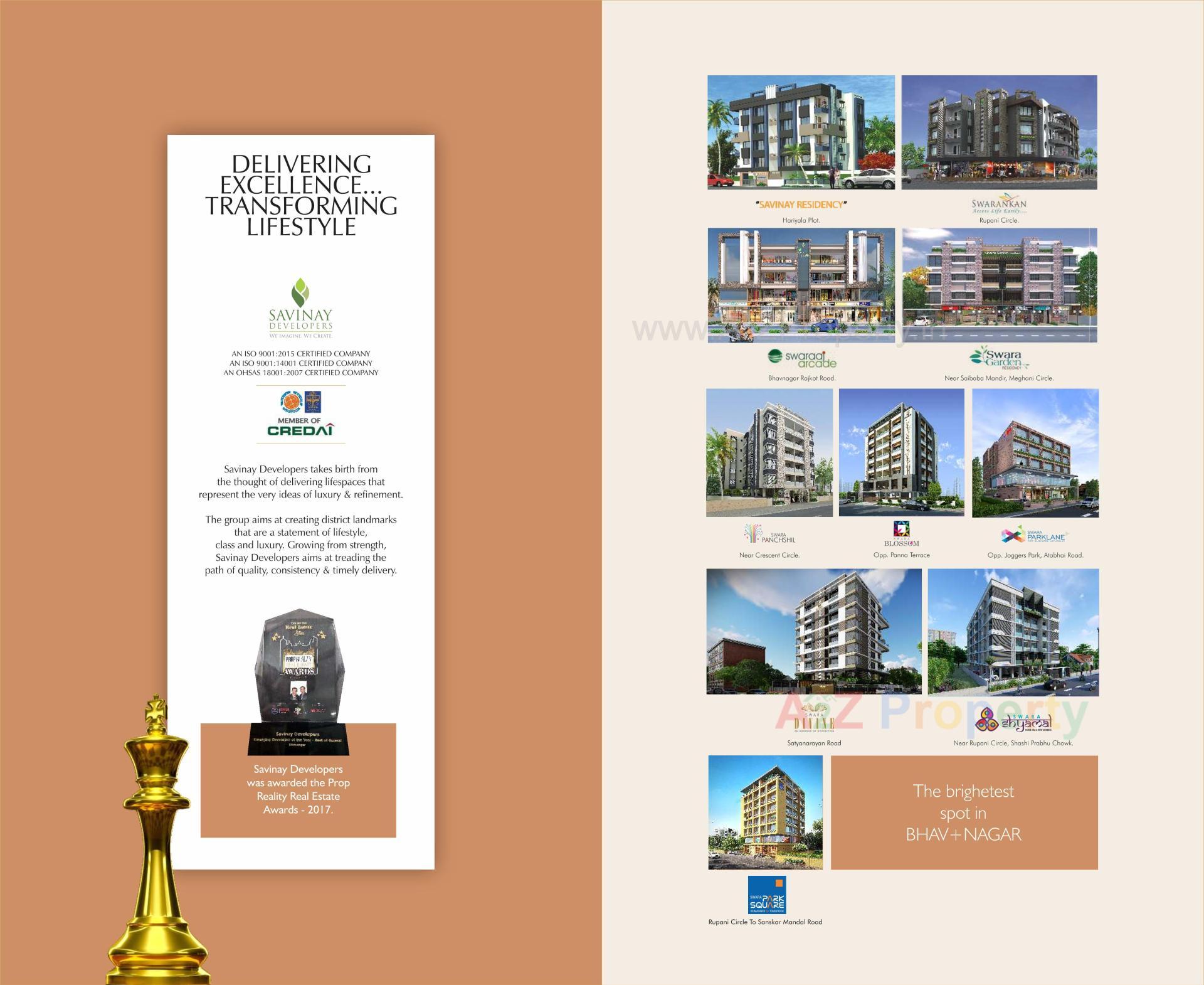  of real estate project Swara Amore located at Takhteshwar, Bhavnagar, Gujarat