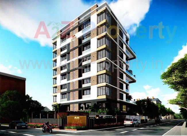 3D Elevation of real estate project Swara Divine located at Bhavnagar, Bhavnagar, Gujarat