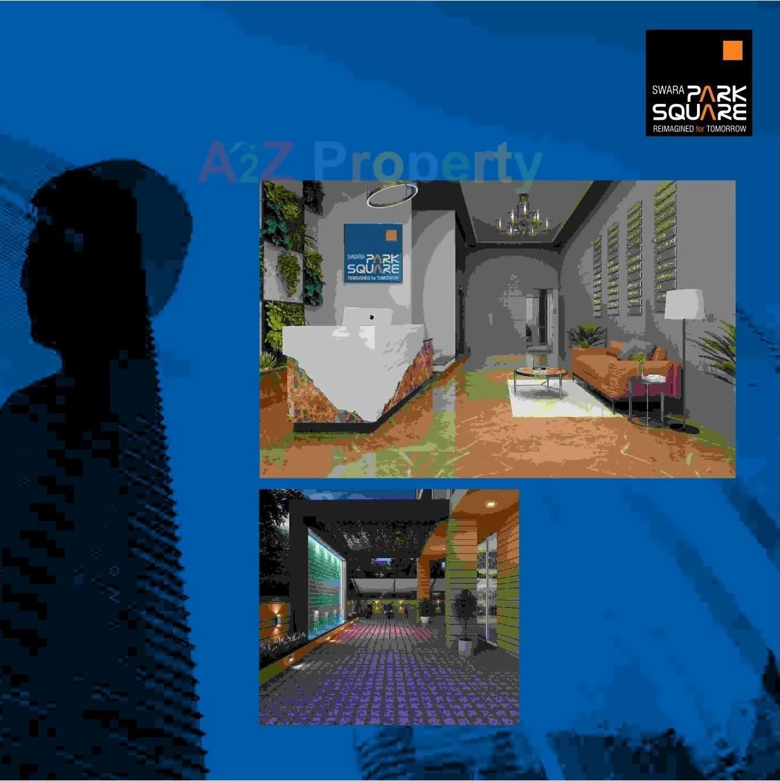 3D Elevation of real estate project Swara Park Square located at Bhavnagar, Bhavnagar, Gujarat