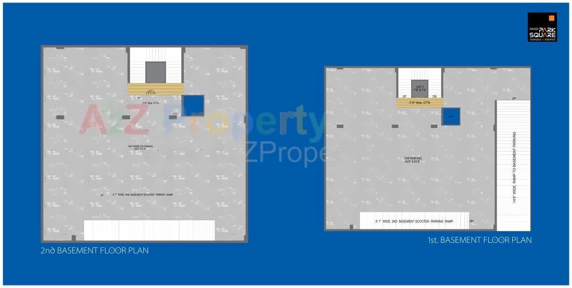 Layout of real estate project Swara Park Square located at Bhavnagar, Bhavnagar, Gujarat