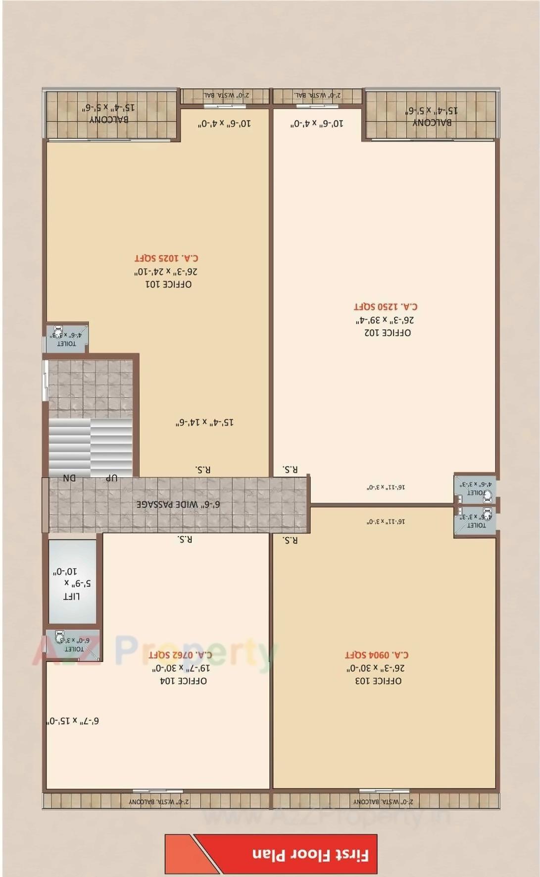 Layout of real estate project Swastik Square located at Bhavnagar, Bhavnagar, Gujarat