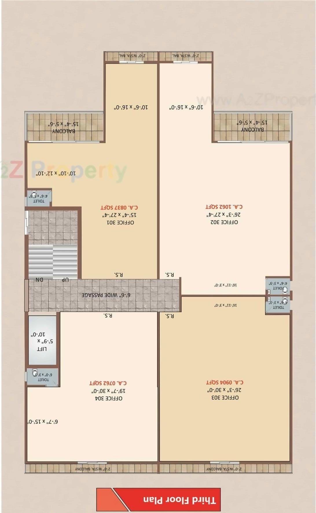 Layout of real estate project Swastik Square located at Bhavnagar, Bhavnagar, Gujarat