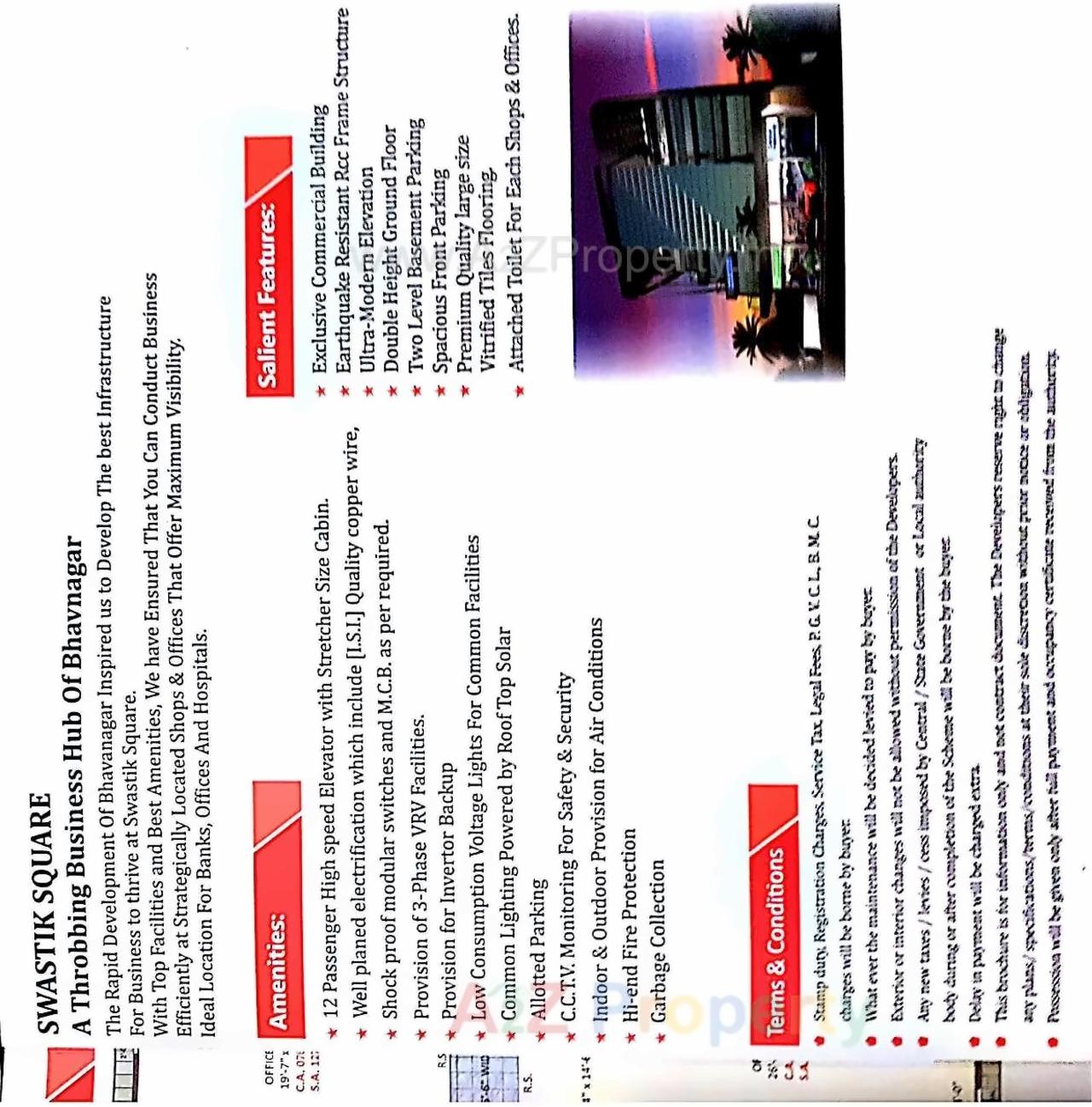  of real estate project Swastik Square located at Bhavnagar, Bhavnagar, Gujarat