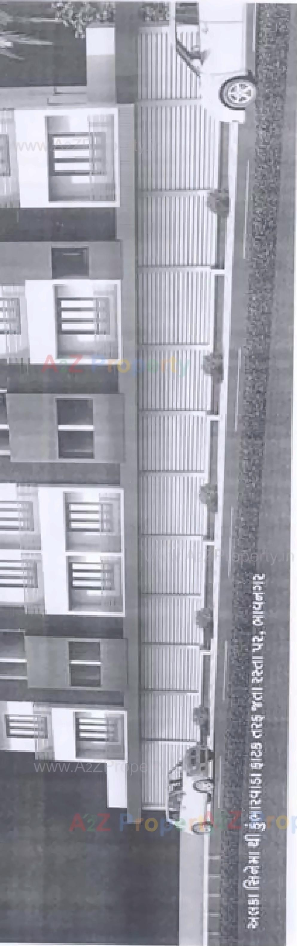 3D Elevation of real estate project Taiba Residency located at Bhavnagar, Bhavnagar, Gujarat