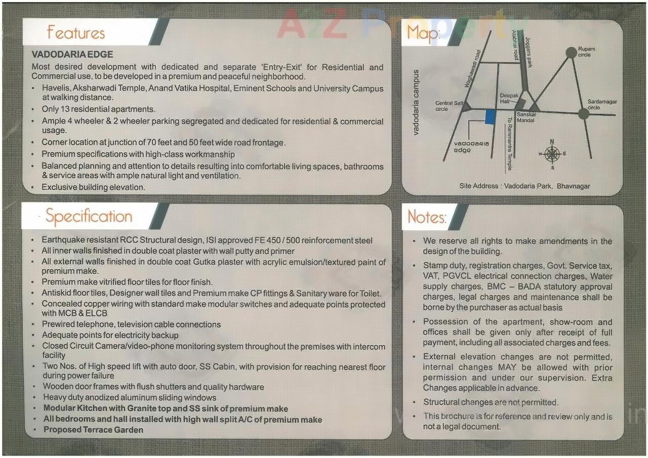  of real estate project Vadodaria Edge located at Vadod, Bhavnagar, Gujarat