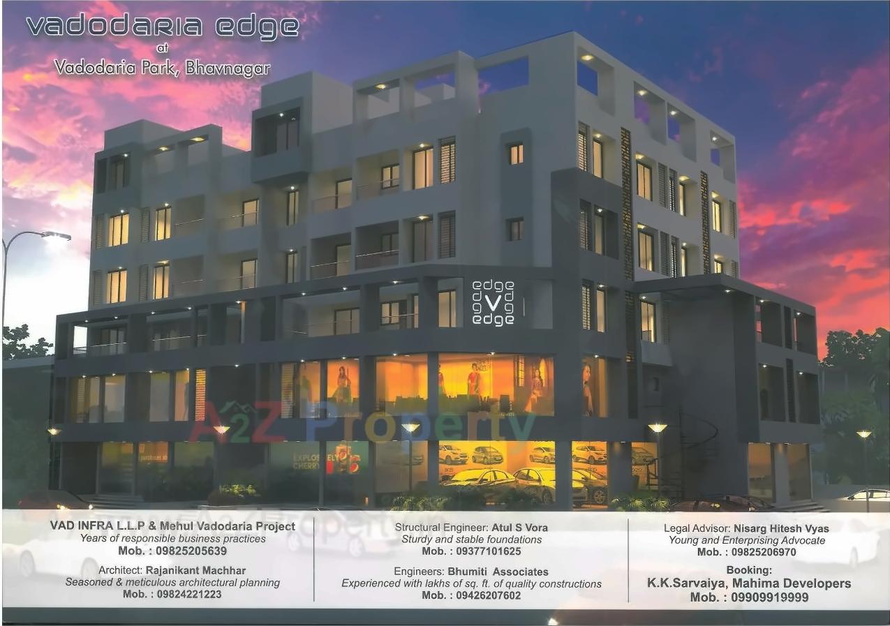 3D Elevation of real estate project Vadodaria Edge located at Vadod, Bhavnagar, Gujarat