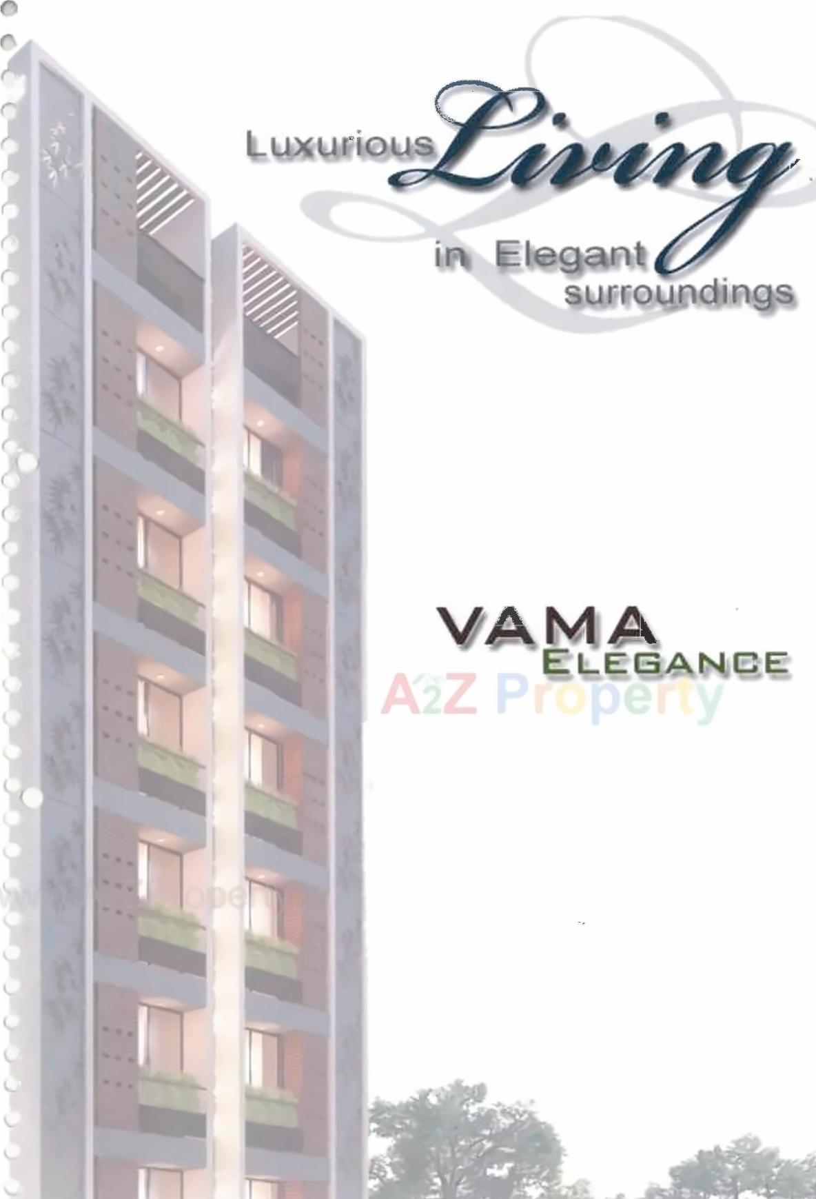 3D Elevation of real estate project Vama Elegance located at Bhavnagar, Bhavnagar, Gujarat