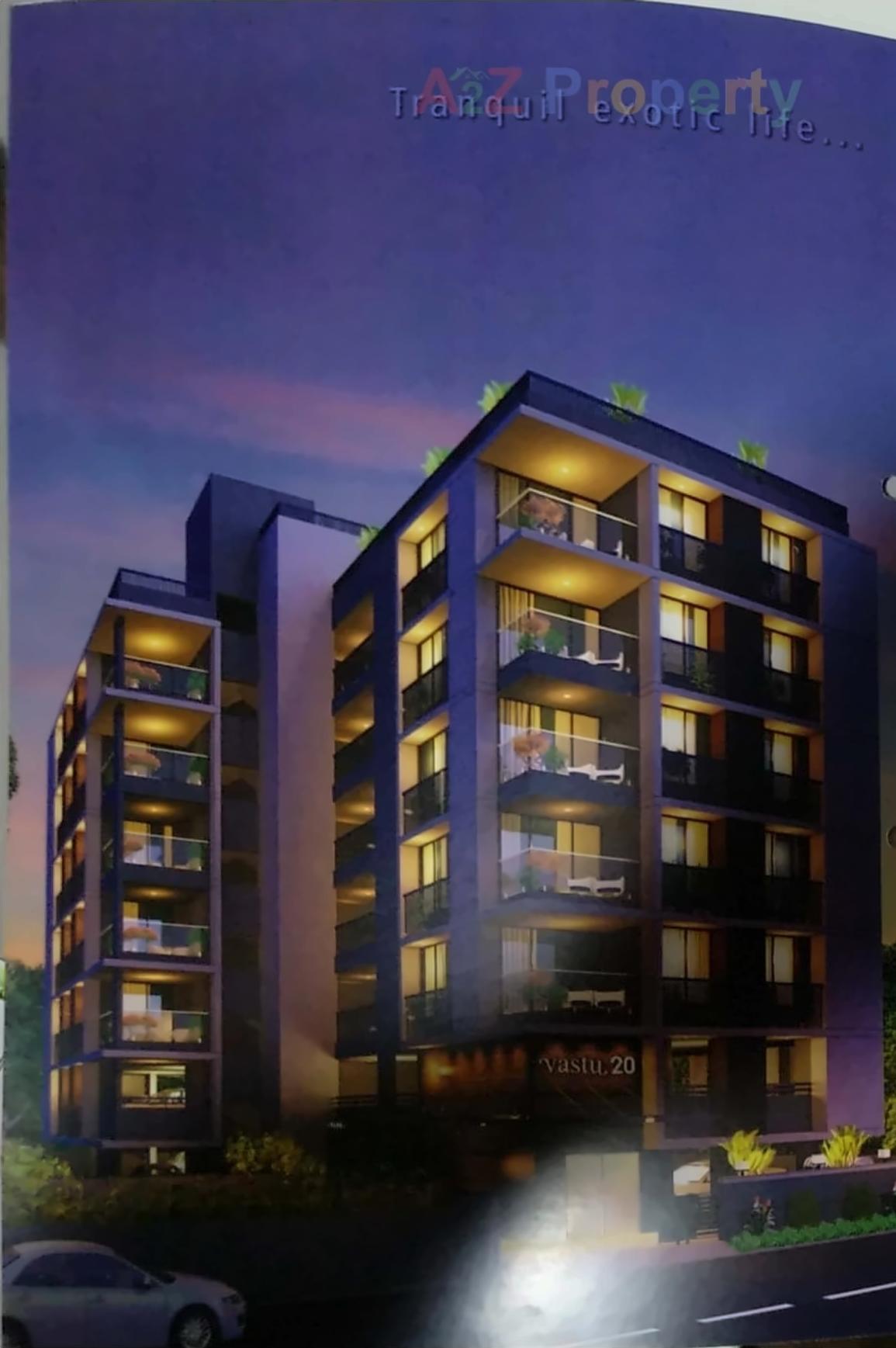 3D Elevation of real estate project Vastu 20 located at Bhavnagar, Bhavnagar, Gujarat