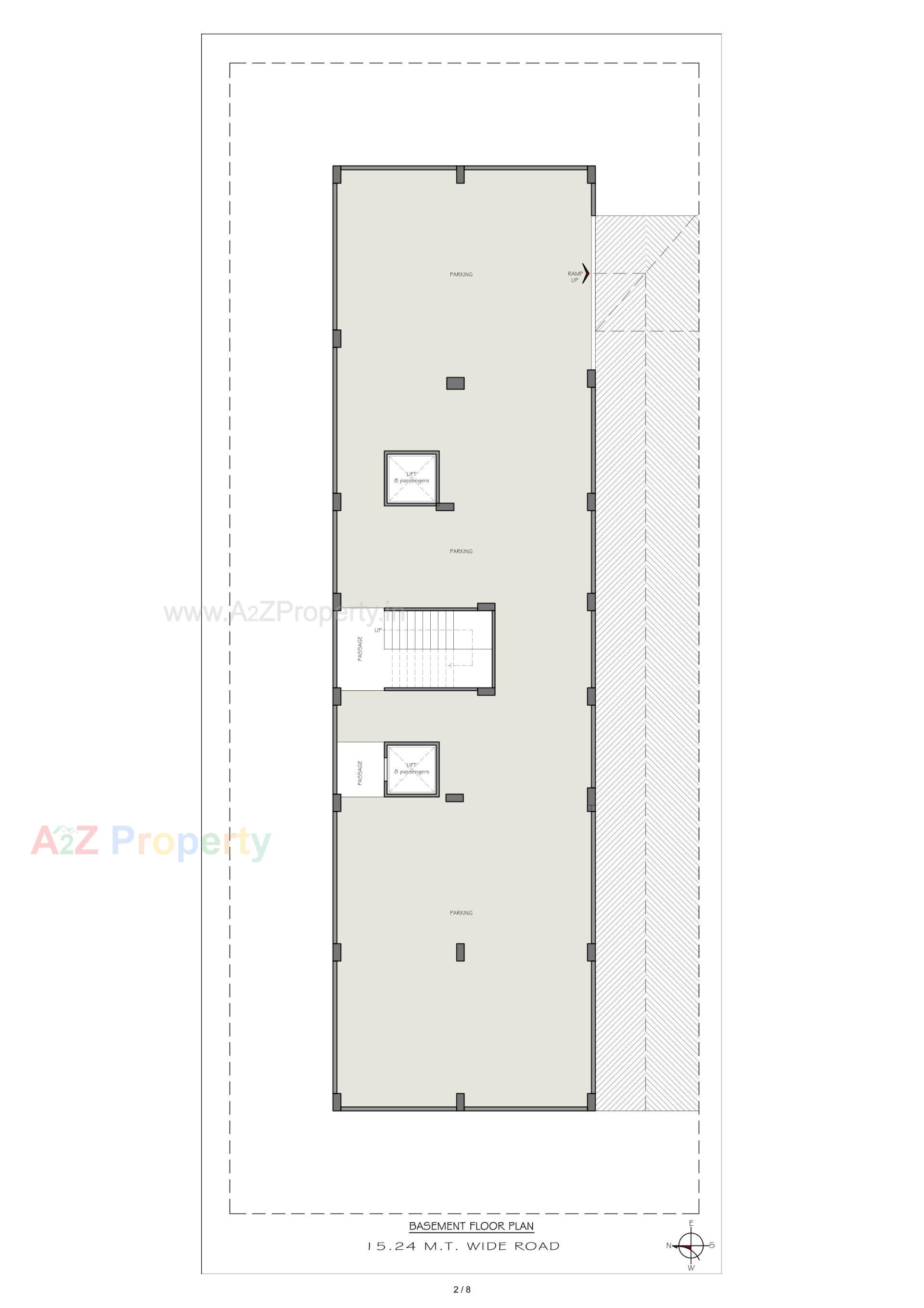 Layout of real estate project Victoria Corporate located at Bhavnagar, Bhavnagar, Gujarat