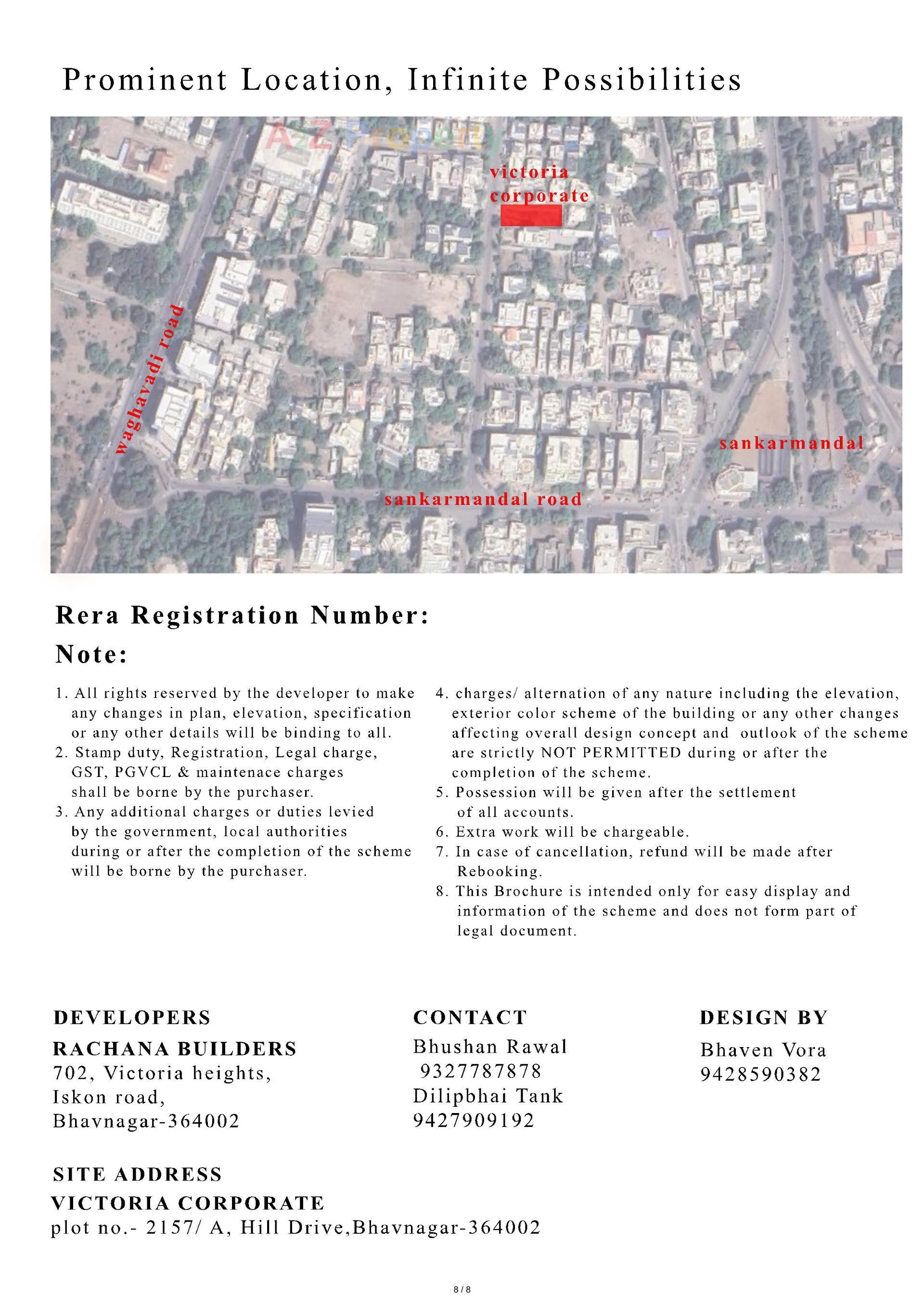  of real estate project Victoria Corporate located at Bhavnagar, Bhavnagar, Gujarat