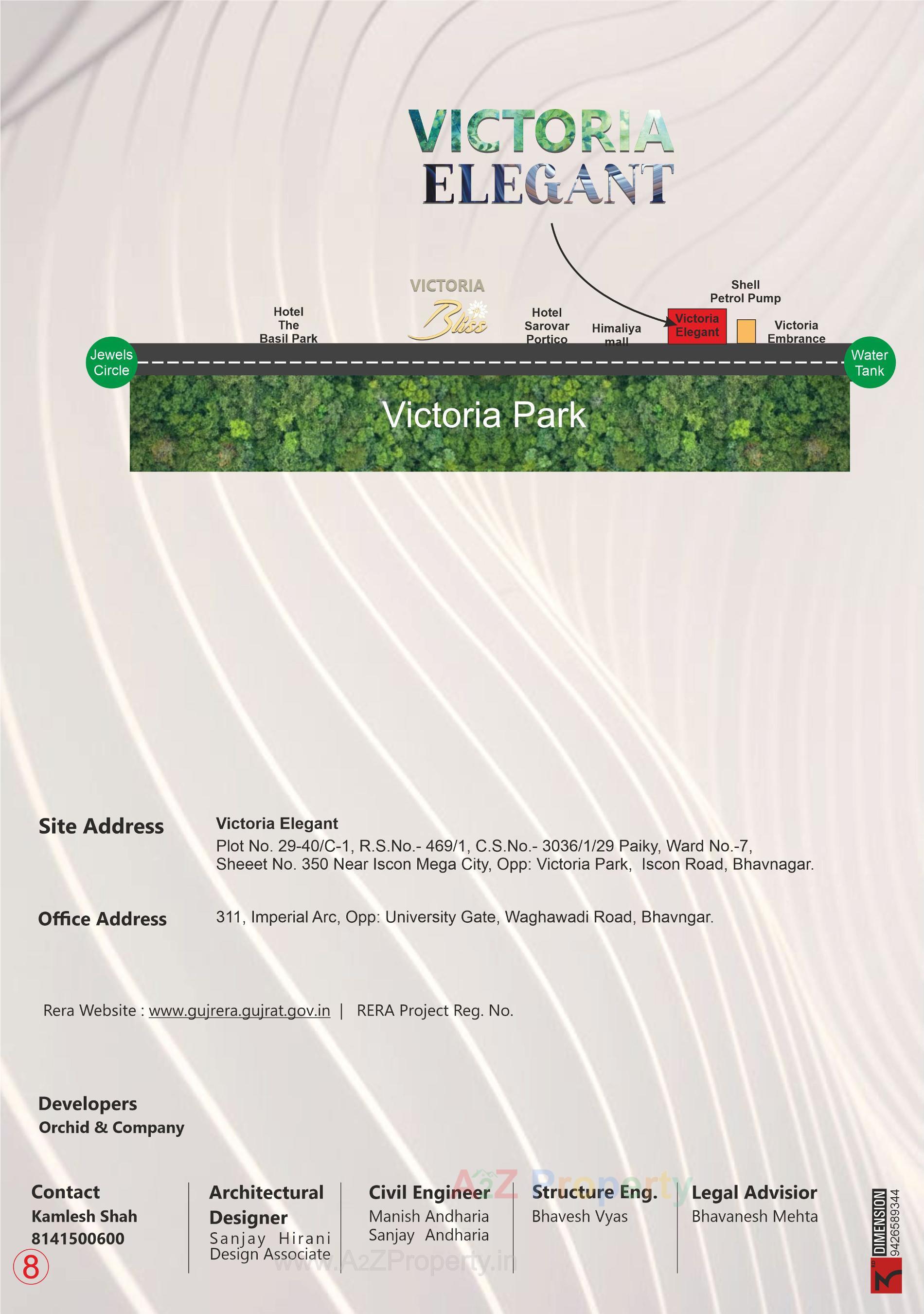  of real estate project Victoria Elegant located at Vadava, Bhavnagar, Gujarat