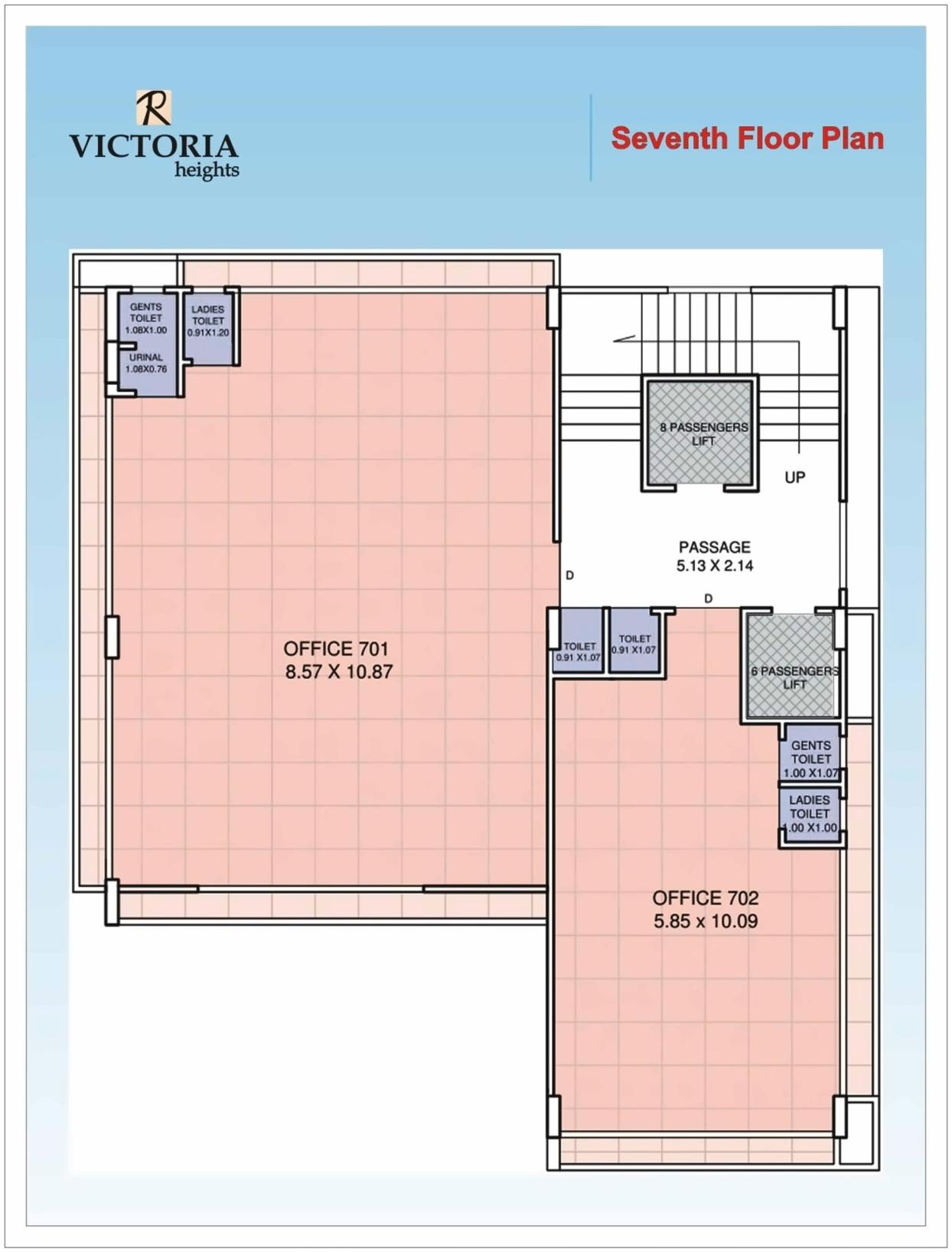 Layout of real estate project Victoria Heights located at Bhavnagar, Bhavnagar, Gujarat