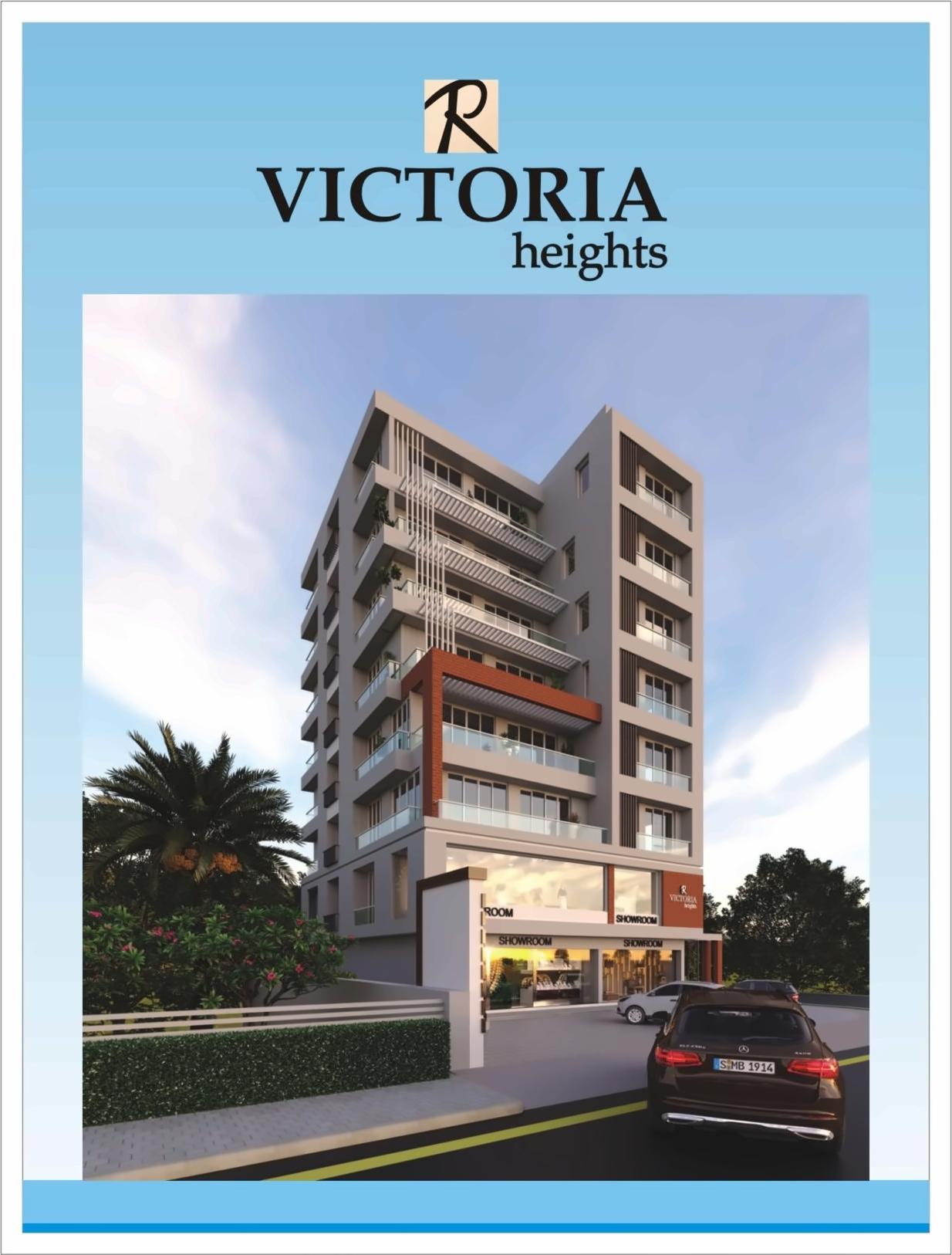 3D Elevation of real estate project Victoria Heights located at Bhavnagar, Bhavnagar, Gujarat
