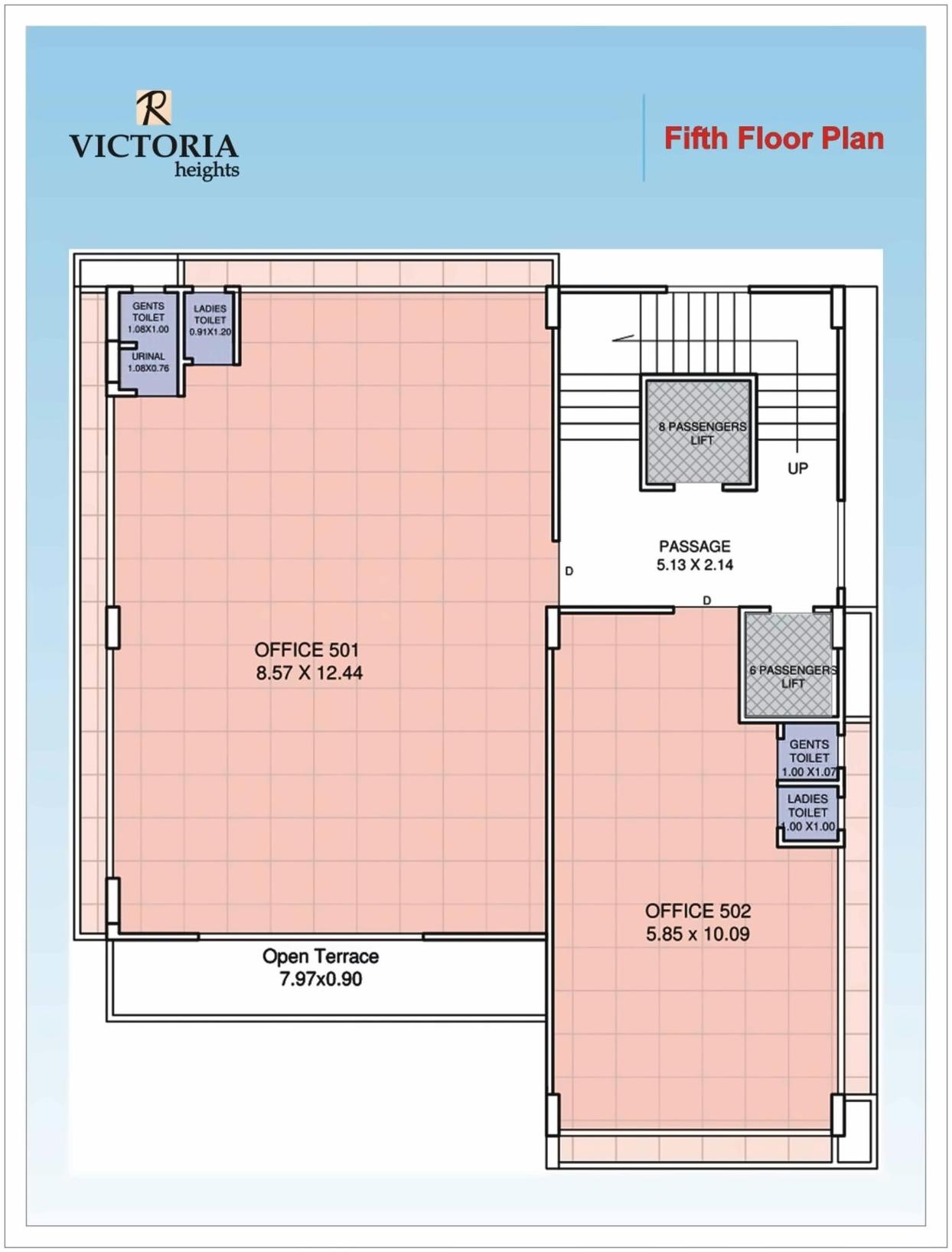Layout of real estate project Victoria Heights located at Bhavnagar, Bhavnagar, Gujarat
