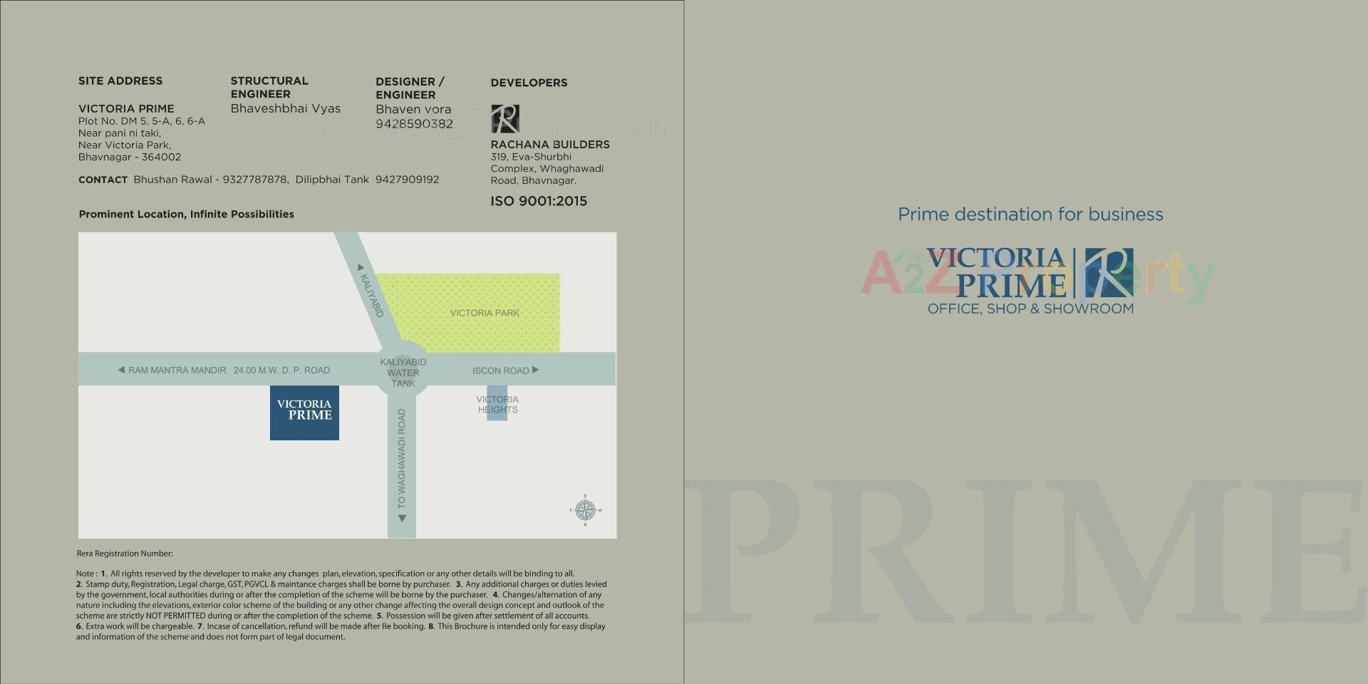  of real estate project Victoria Prime located at Vadava, Bhavnagar, Gujarat