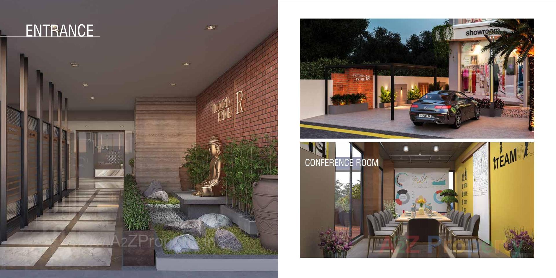 3D Elevation of real estate project Victoria Prime located at Vadava, Bhavnagar, Gujarat