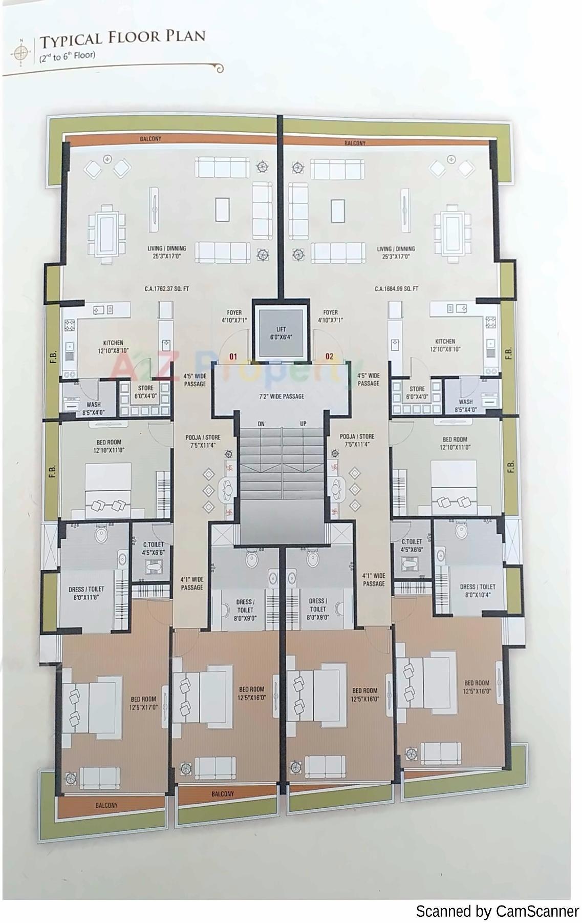 Layout of real estate project Victorian Oasis located at Bhavnagar, Bhavnagar, Gujarat
