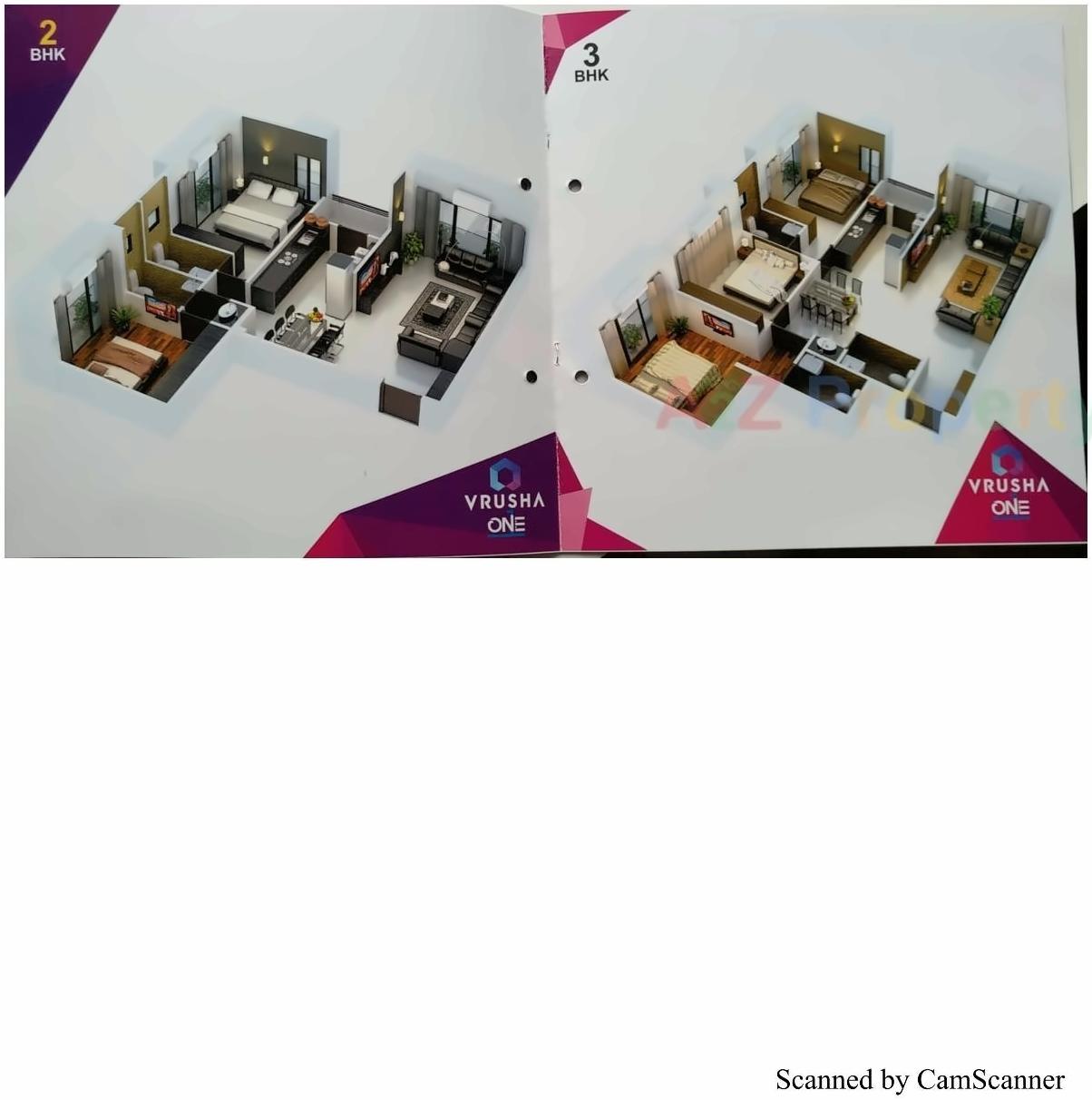 Layout of real estate project Vrusha One located at Bhavnagar, Bhavnagar, Gujarat