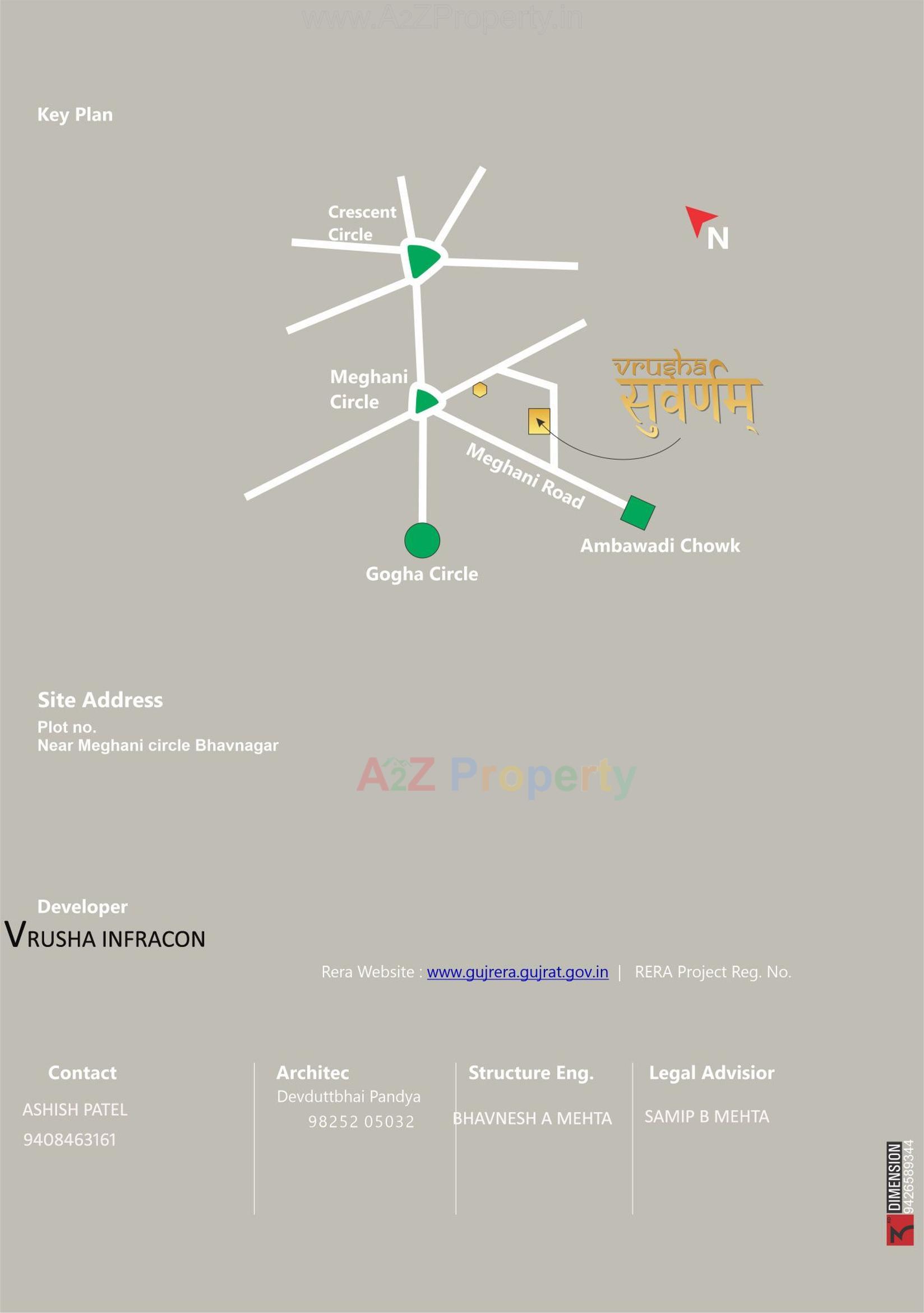  of real estate project Vrusha Suvarnam located at Bhavnagar, Bhavnagar, Gujarat