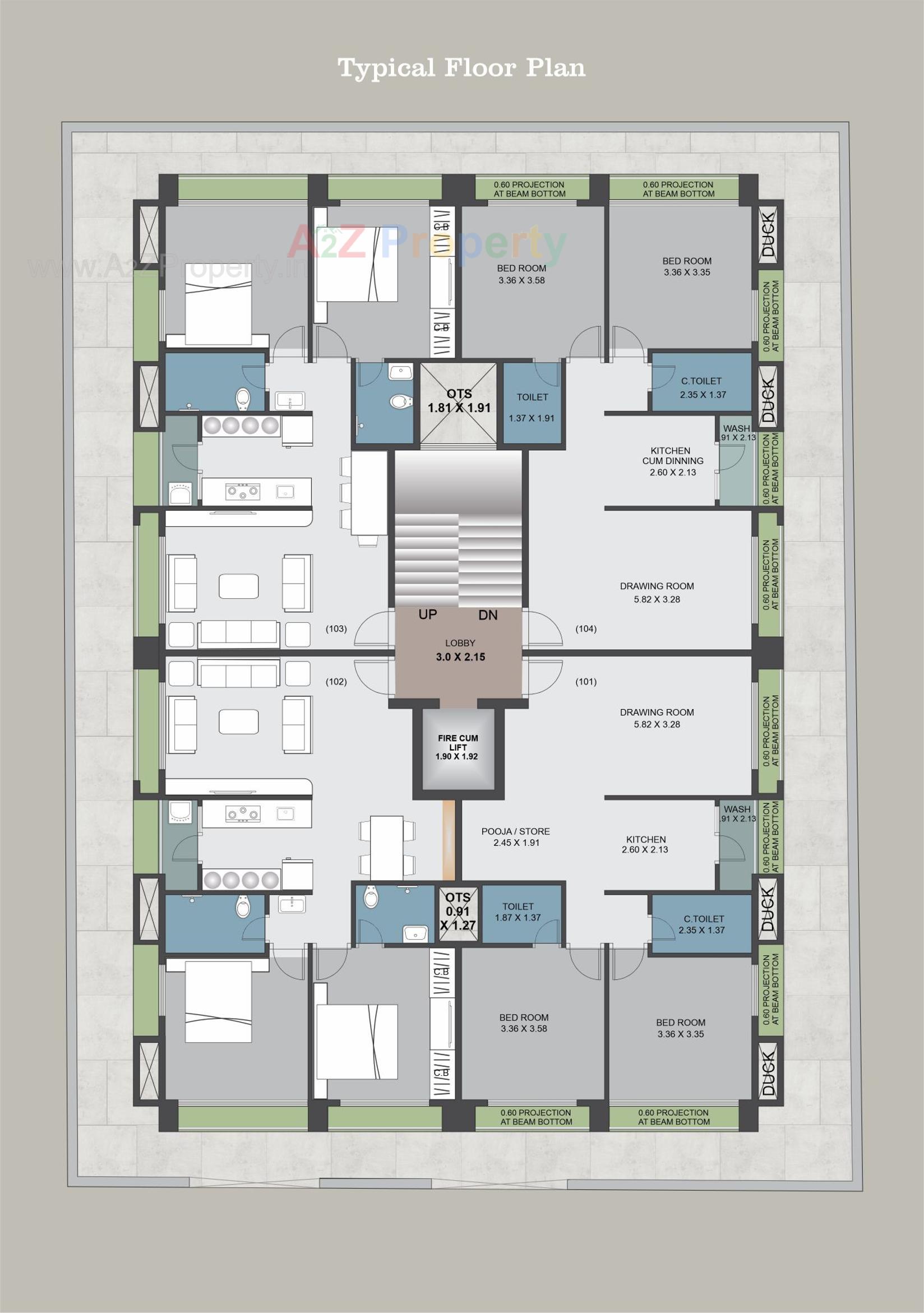 Layout of real estate project Vrusha Suvarnam located at Bhavnagar, Bhavnagar, Gujarat