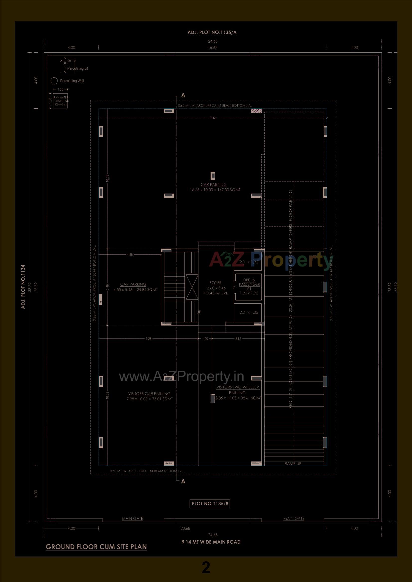  of real estate project White Leaf located at Krushnagar, Bhavnagar, Gujarat