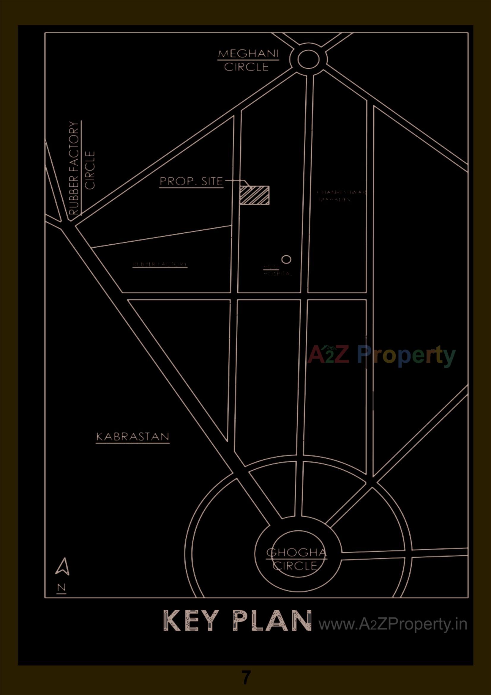  of real estate project White Leaf located at Krushnagar, Bhavnagar, Gujarat