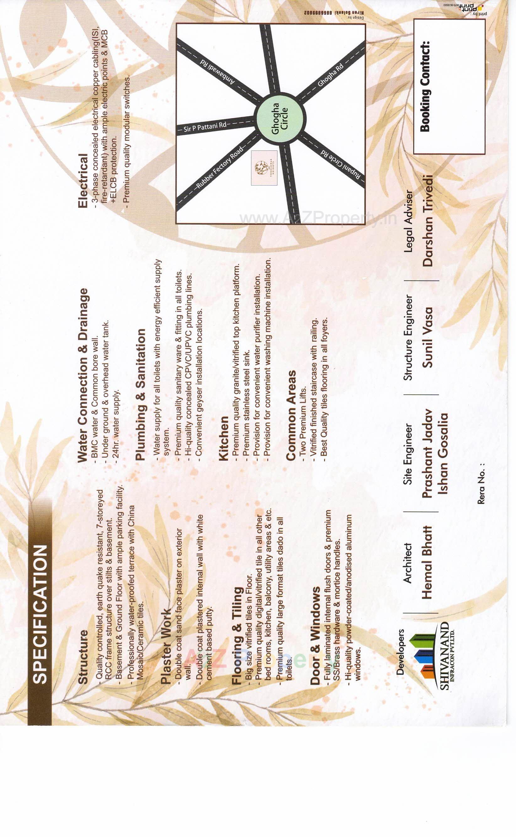  of real estate project Yogeshwar Heights located at Bhavnagar, Bhavnagar, Gujarat