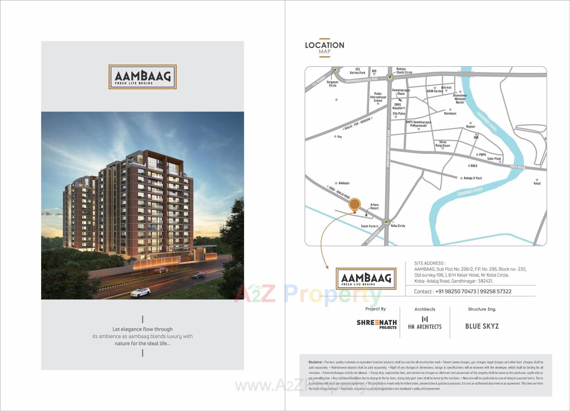  of real estate project Aam Baag located at Gandhinagar, Gandhinagar, Gujarat