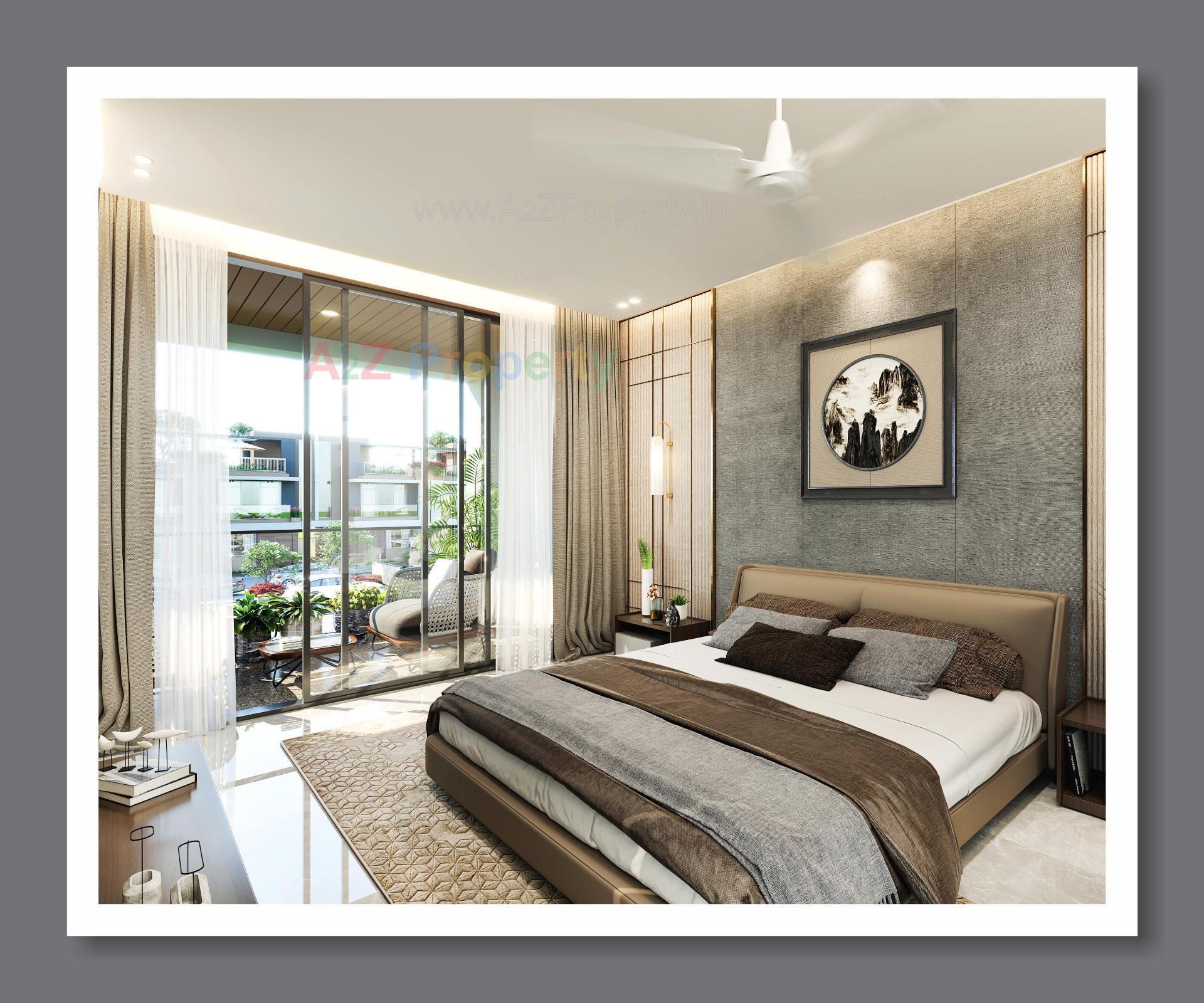 3D Elevation of real estate project Aameen located at Vavol, Gandhinagar, Gujarat