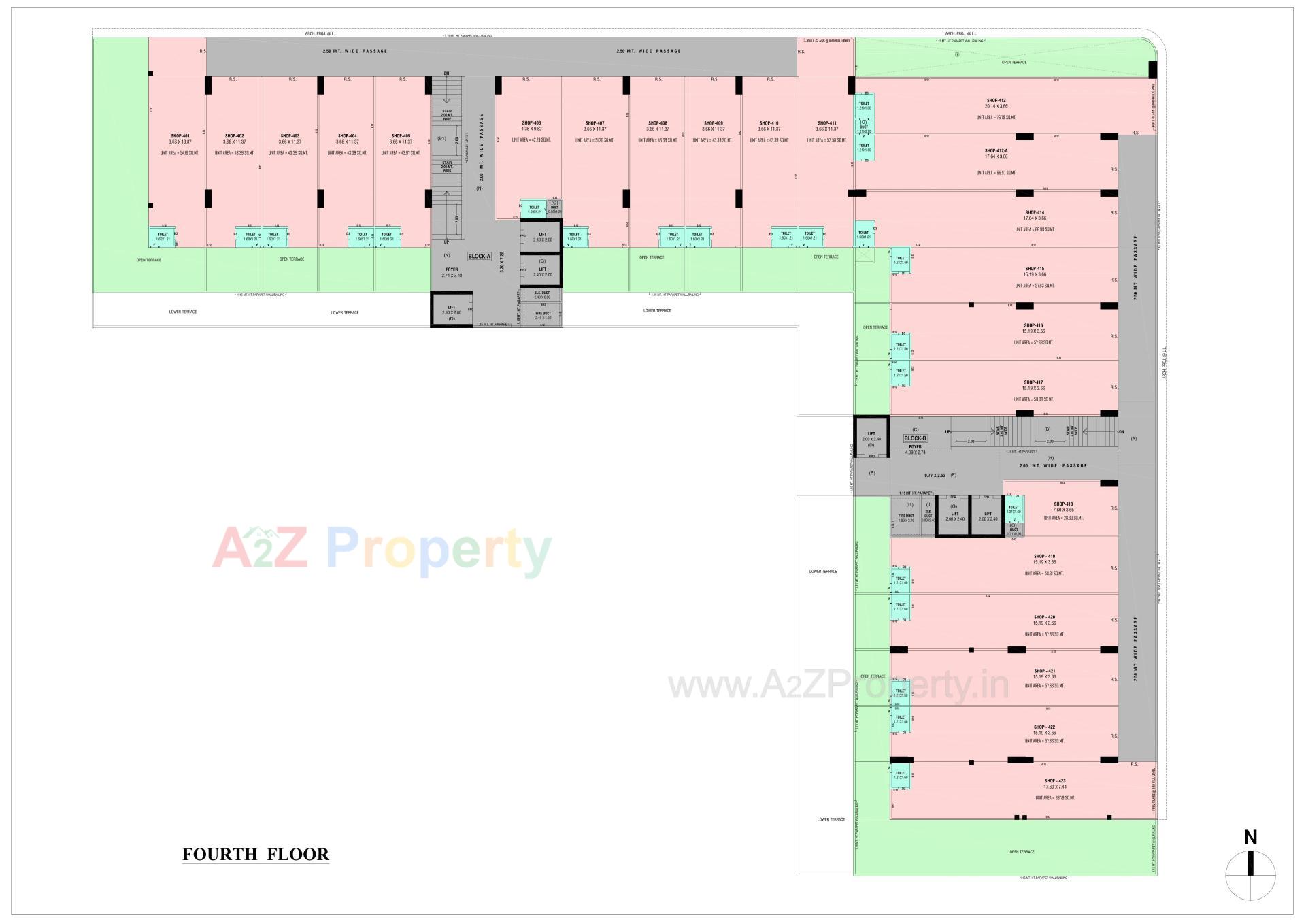 Layout of real estate project Aamrakunj Arastu located at Zundal, Gandhinagar, Gujarat