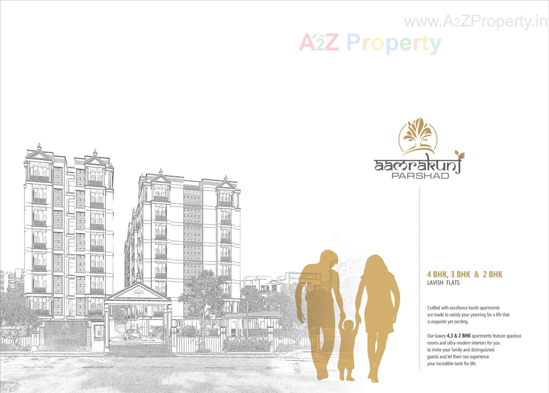  of real estate project Aamrakunj Parshad located at Pethapur, Gandhinagar, Gujarat