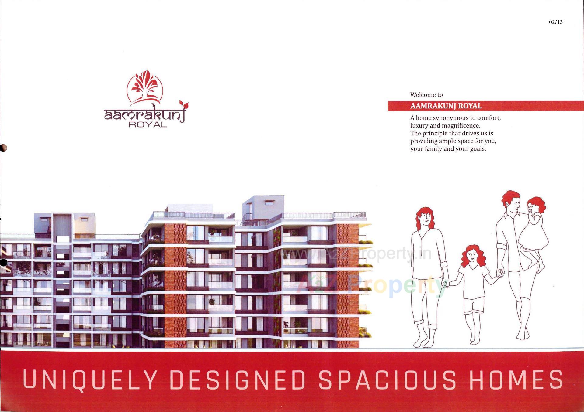  of real estate project Aamrakunj Royal located at Pethapur, Gandhinagar, Gujarat