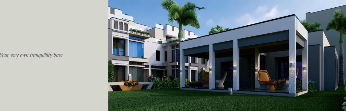 3D Elevation of real estate project Aaradhya Residency located at Adalaj, Gandhinagar, Gujarat