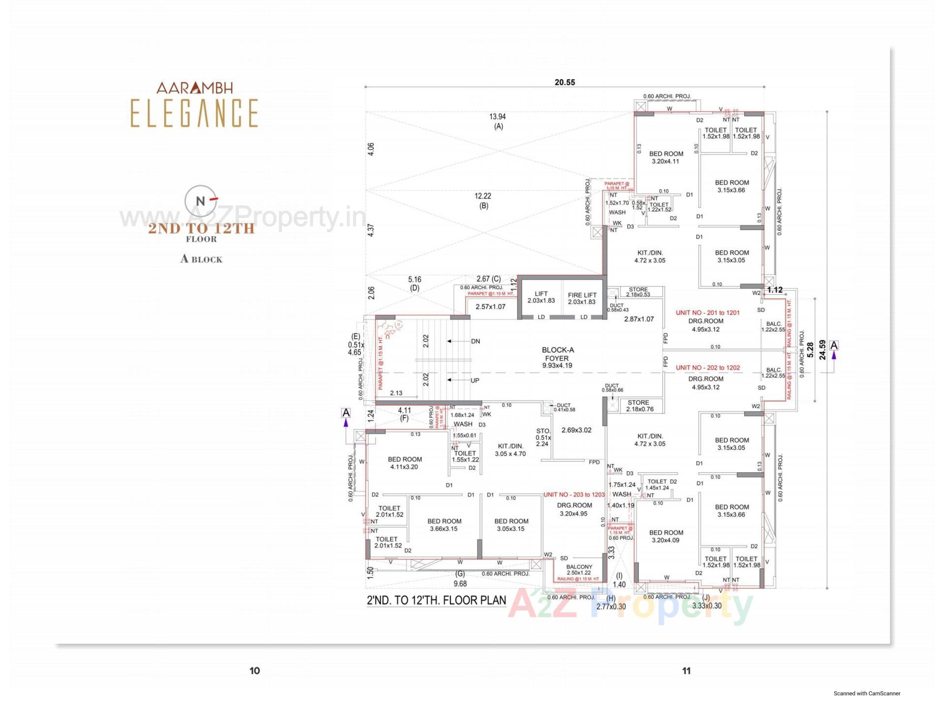  of real estate project Aarambh Elegance located at Gandhinagar, Gandhinagar, Gujarat