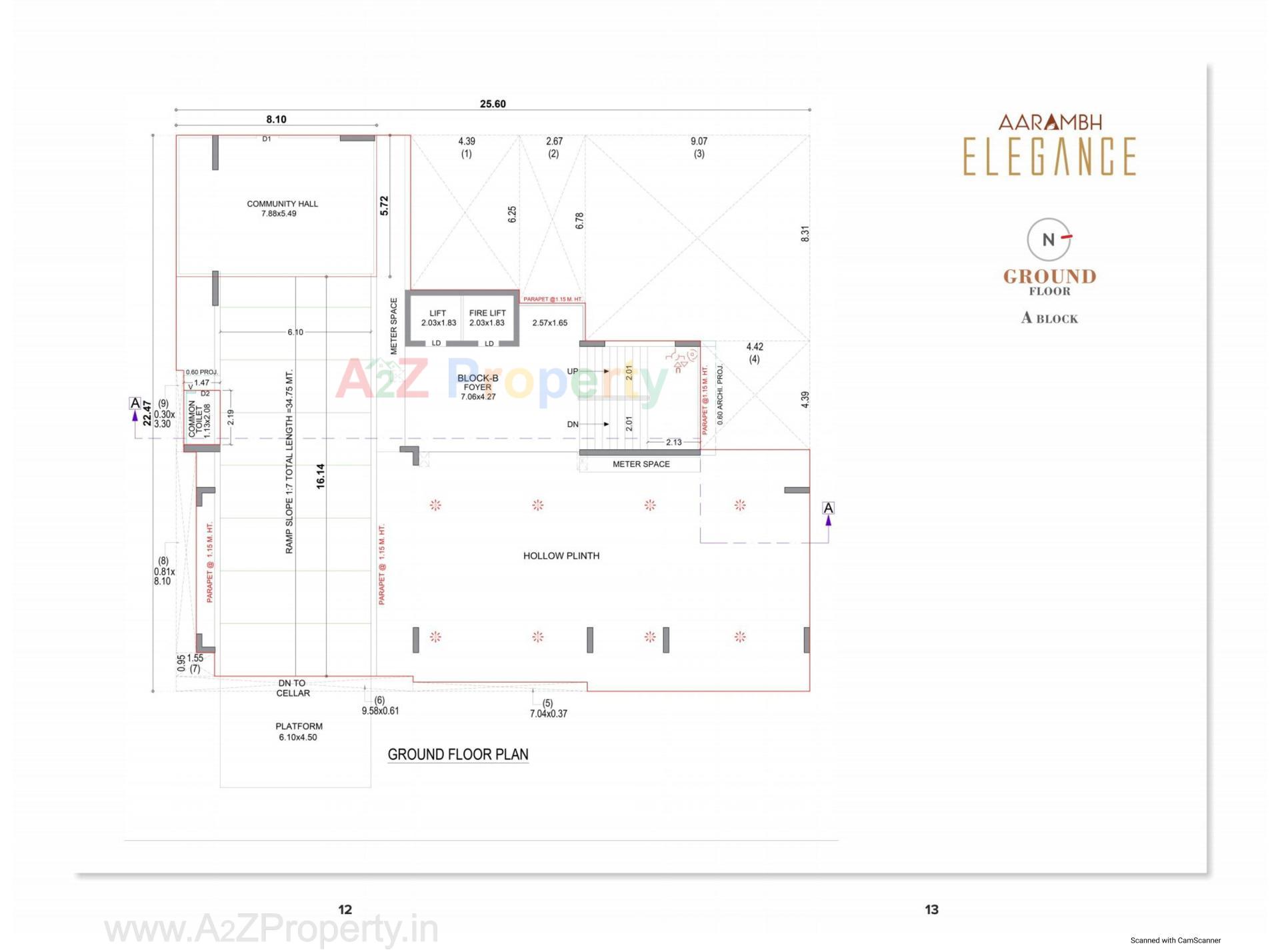  of real estate project Aarambh Elegance located at Gandhinagar, Gandhinagar, Gujarat