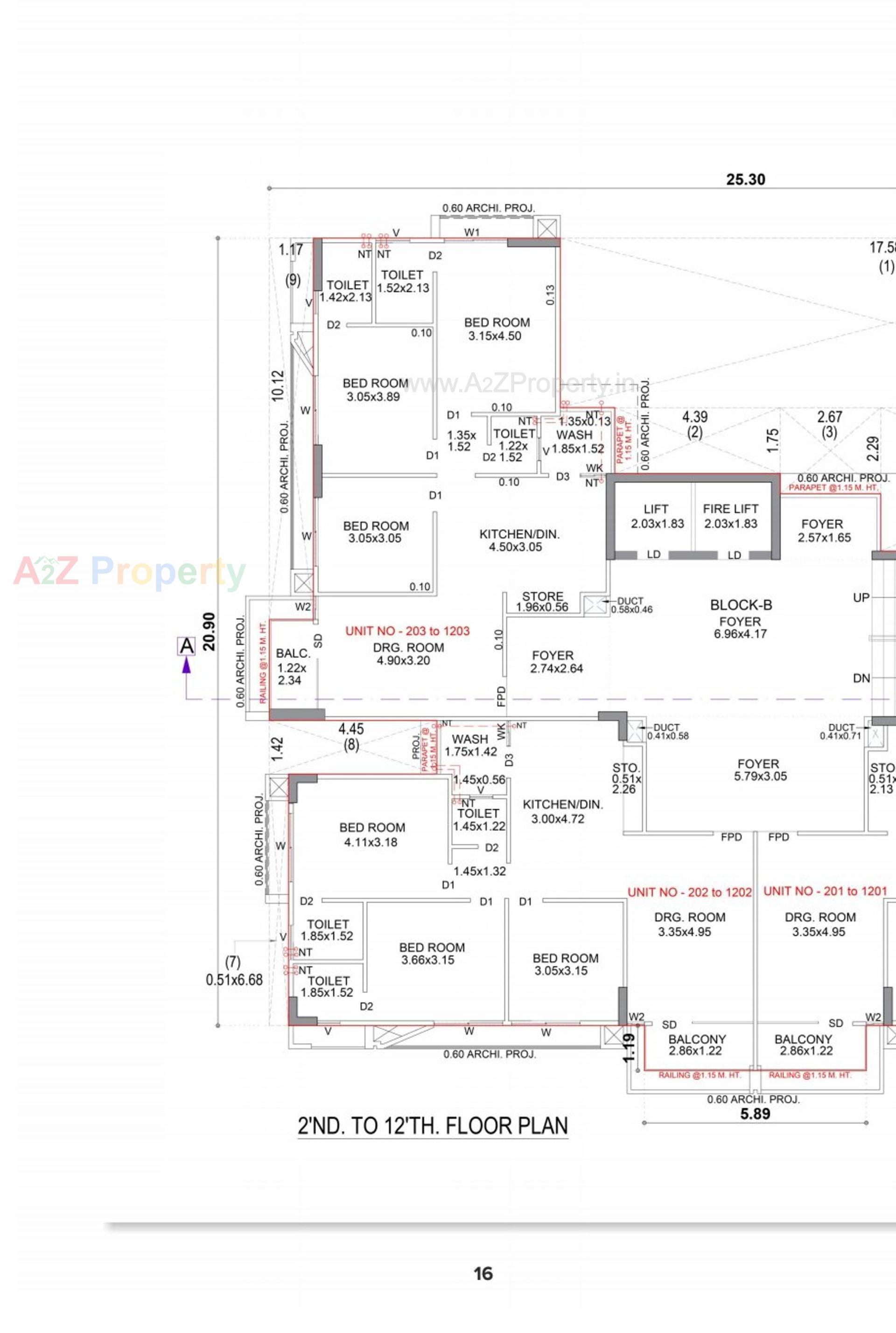 Layout of real estate project Aarambh Elegance located at Gandhinagar, Gandhinagar, Gujarat