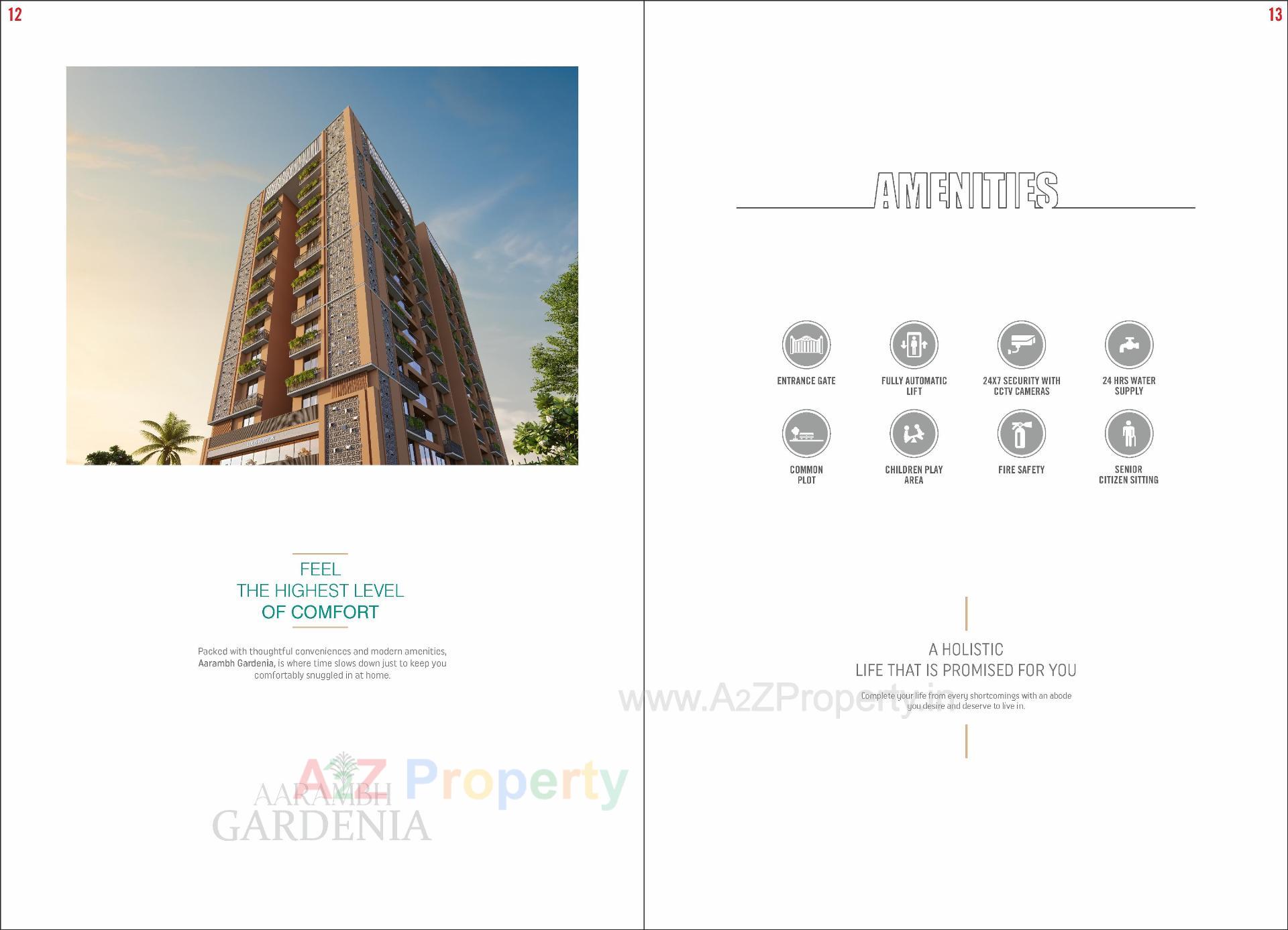  of real estate project Aarambh Gardenia located at Khoraj, Gandhinagar, Gujarat