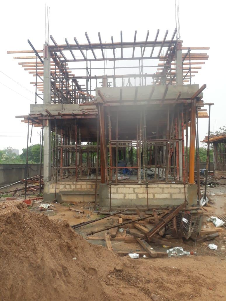 179831_const of real estate project Aatrey Exotica located at Bhat, Gandhinagar, Gujarat