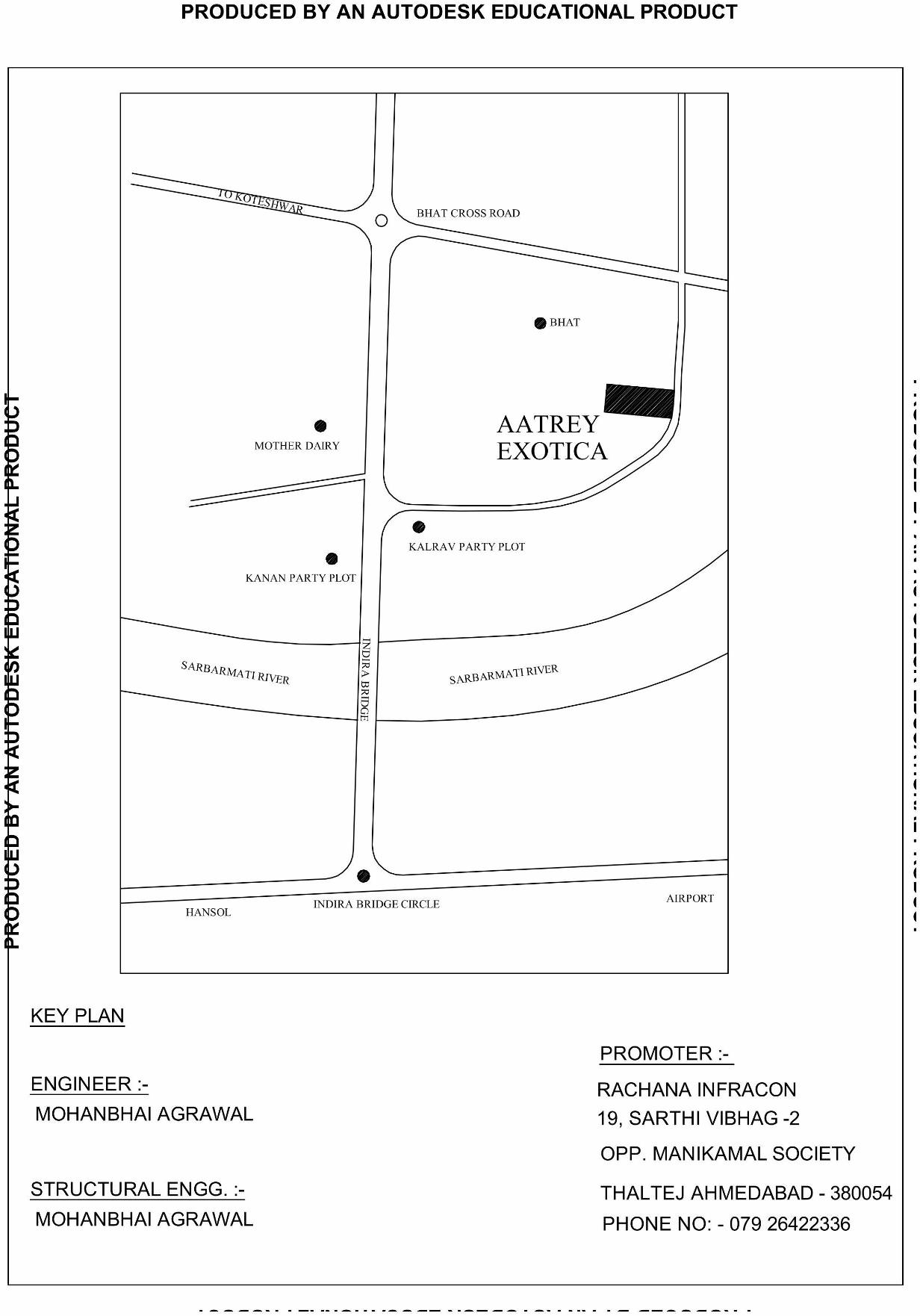  of real estate project Aatrey Exotica located at Bhat, Gandhinagar, Gujarat
