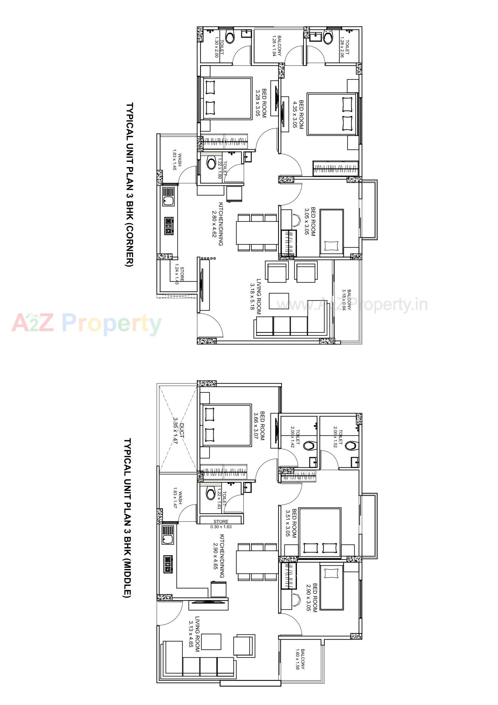 Layout of real estate project Aatrey Ivaan located at Chiloda, Gandhinagar, Gujarat