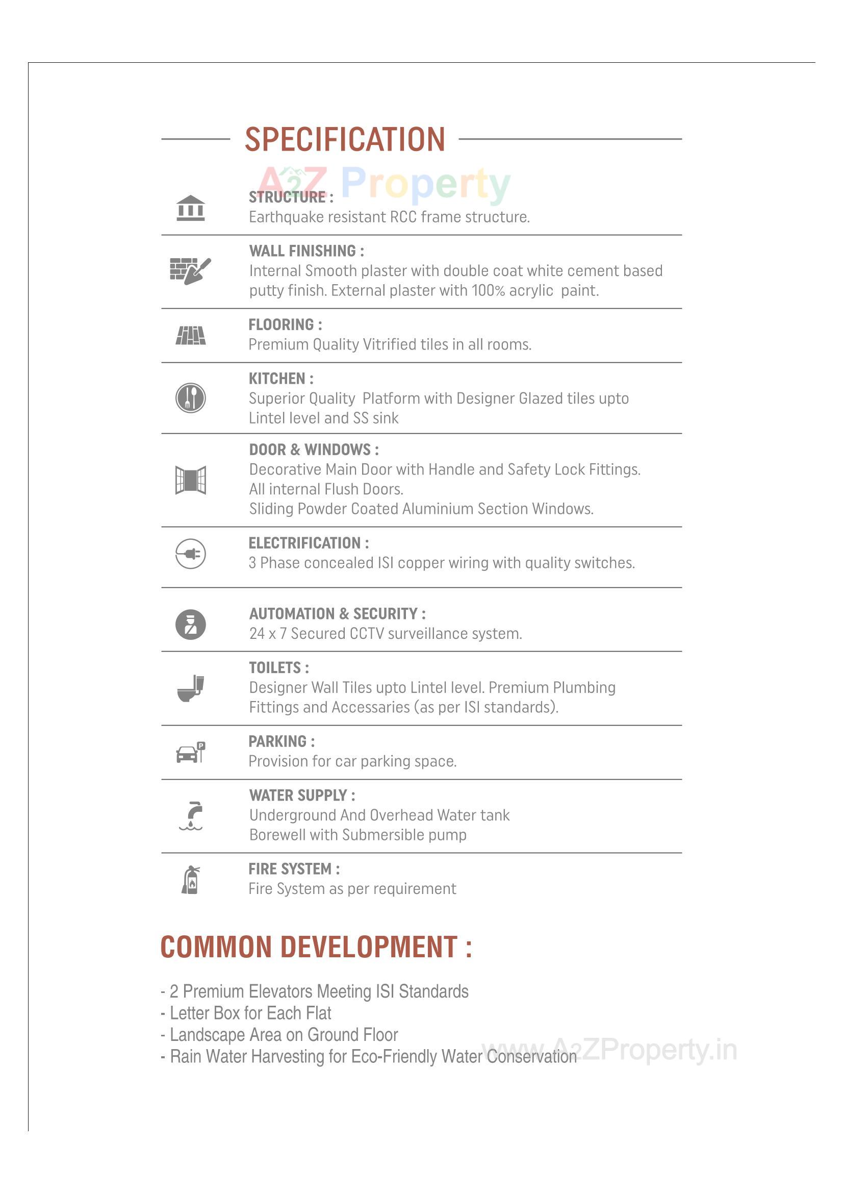  of real estate project Aavkar Amore located at Sargasan, Gandhinagar, Gujarat