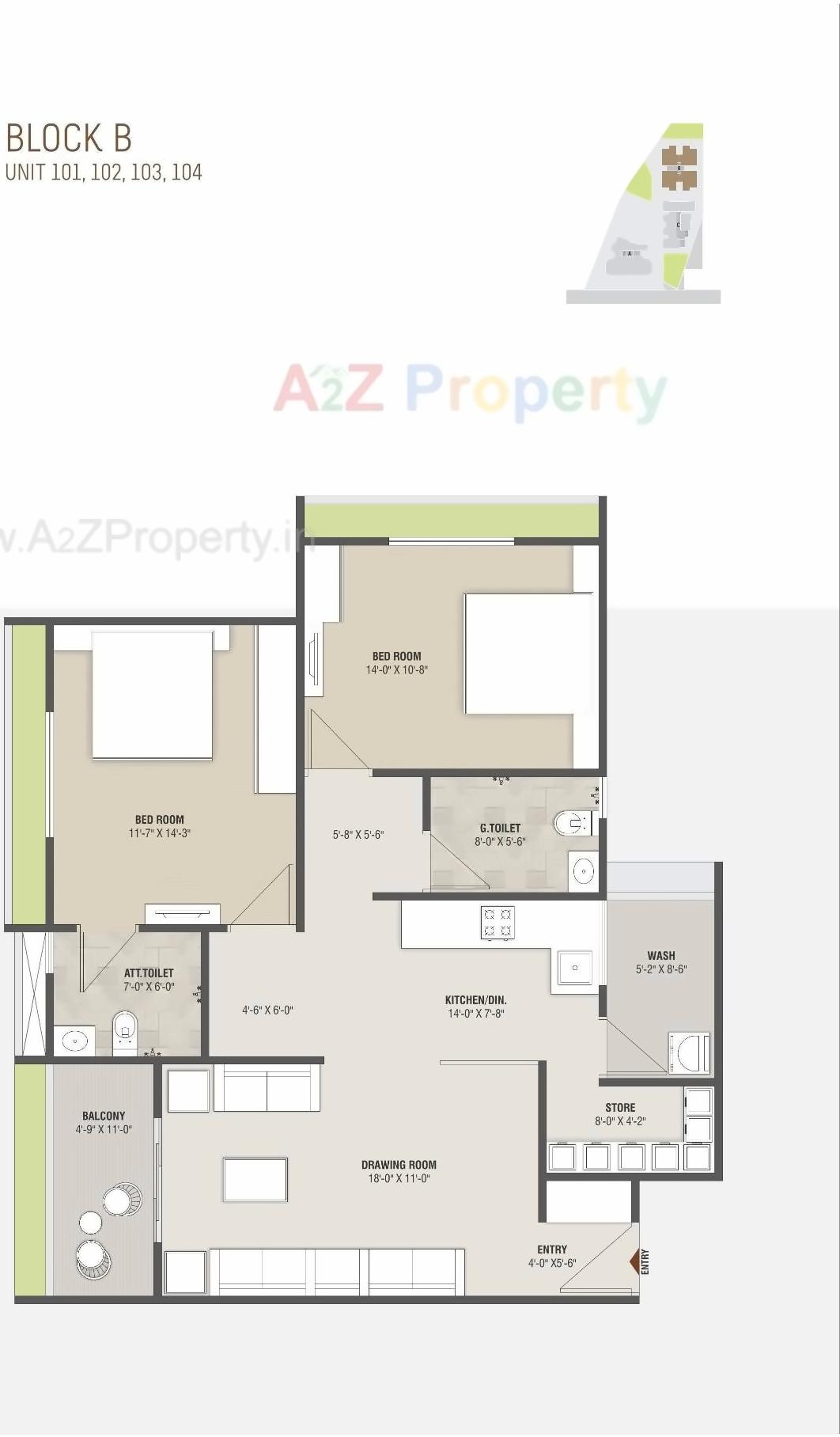 Layout of real estate project Aavkar Avenue located at Uvarsad, Gandhinagar, Gujarat