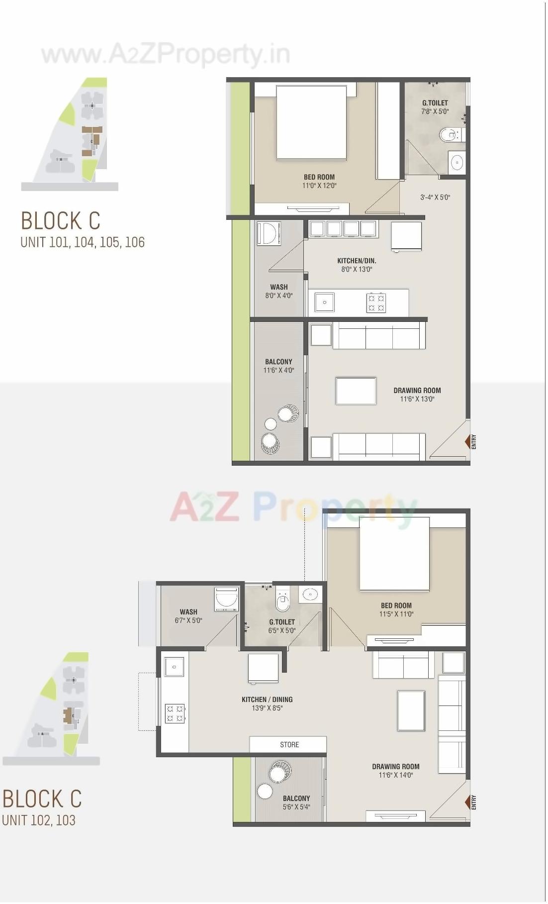 Layout of real estate project Aavkar Avenue located at Uvarsad, Gandhinagar, Gujarat