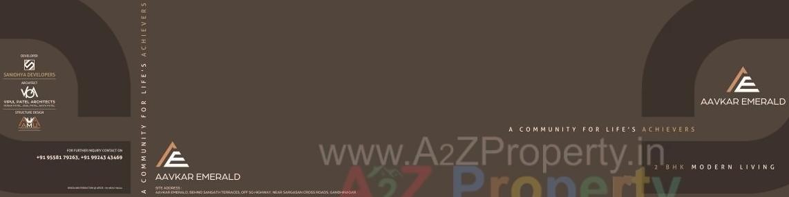  of real estate project Aavkar Emerald located at Gandhinagar, Gandhinagar, Gujarat