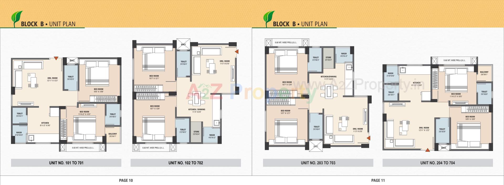Layout of real estate project Abhishek Greens located at Gandhinagar, Gandhinagar, Gujarat